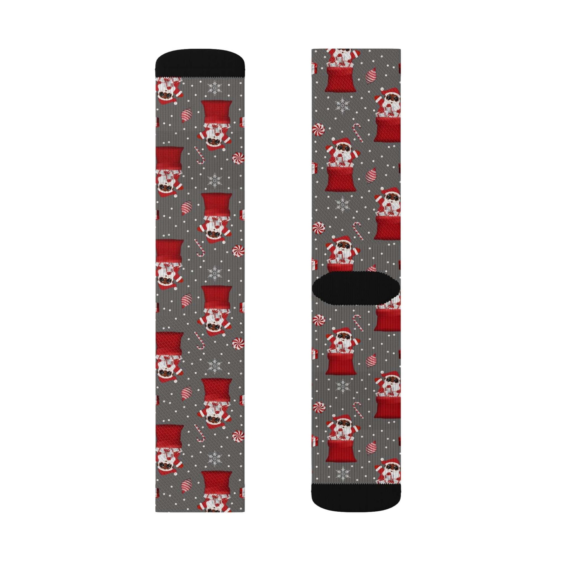 Exclusive Christmas Santa Party Socks, Brand63