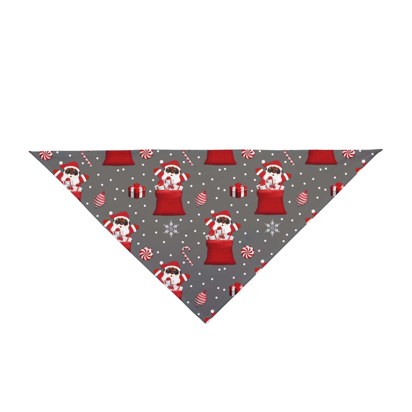 Exclusive Christmas Santa Pet Bandana, Paw-Sonality, Brand63