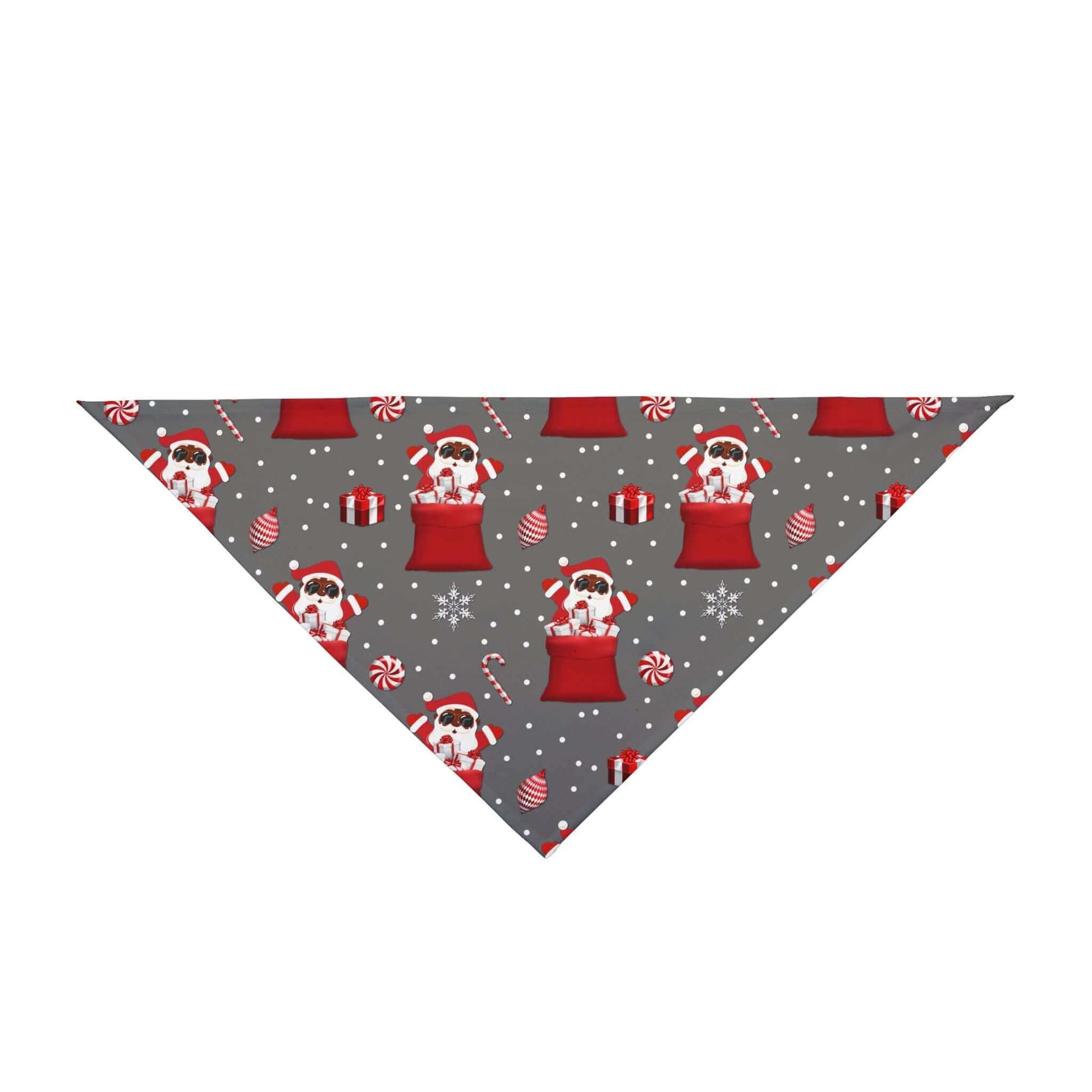 Exclusive Christmas Santa Pet Bandana, Paw-Sonality, Brand63