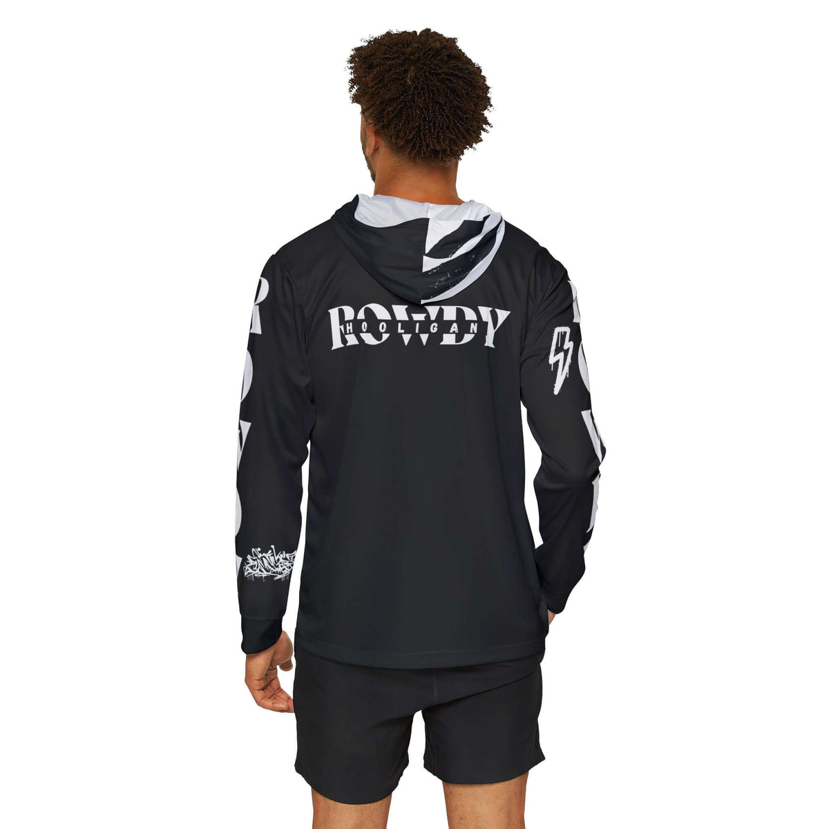 Exclusive Rowdy Hooligan Men's Sports Warmup Hoodie, Brand63