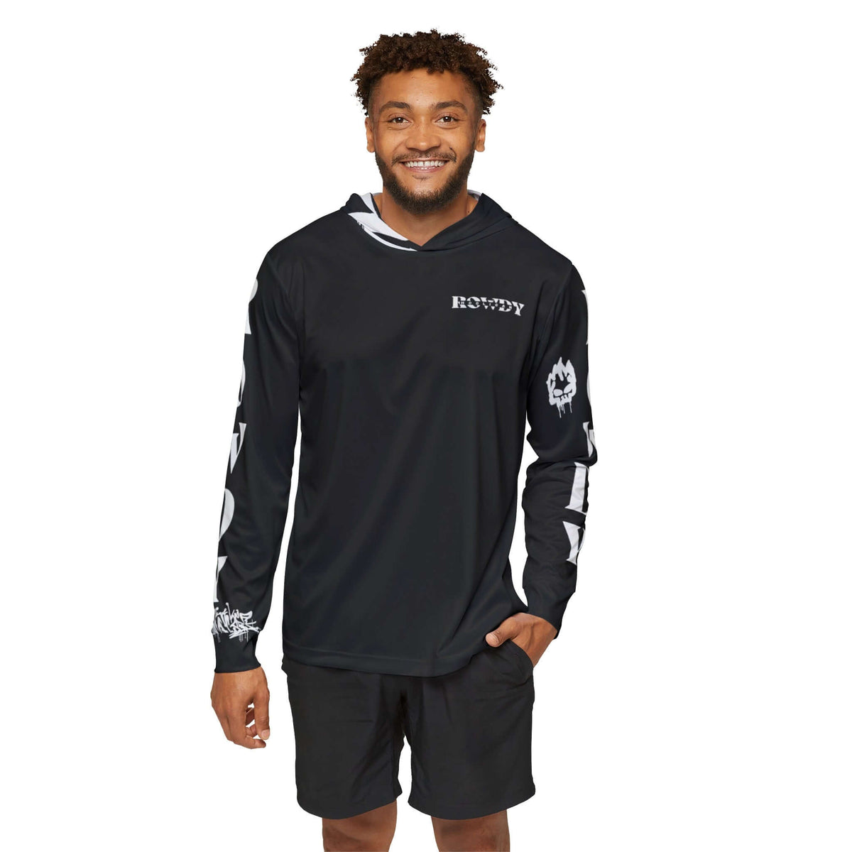 Exclusive Rowdy Hooligan Men's Sports Warmup Hoodie, Brand63