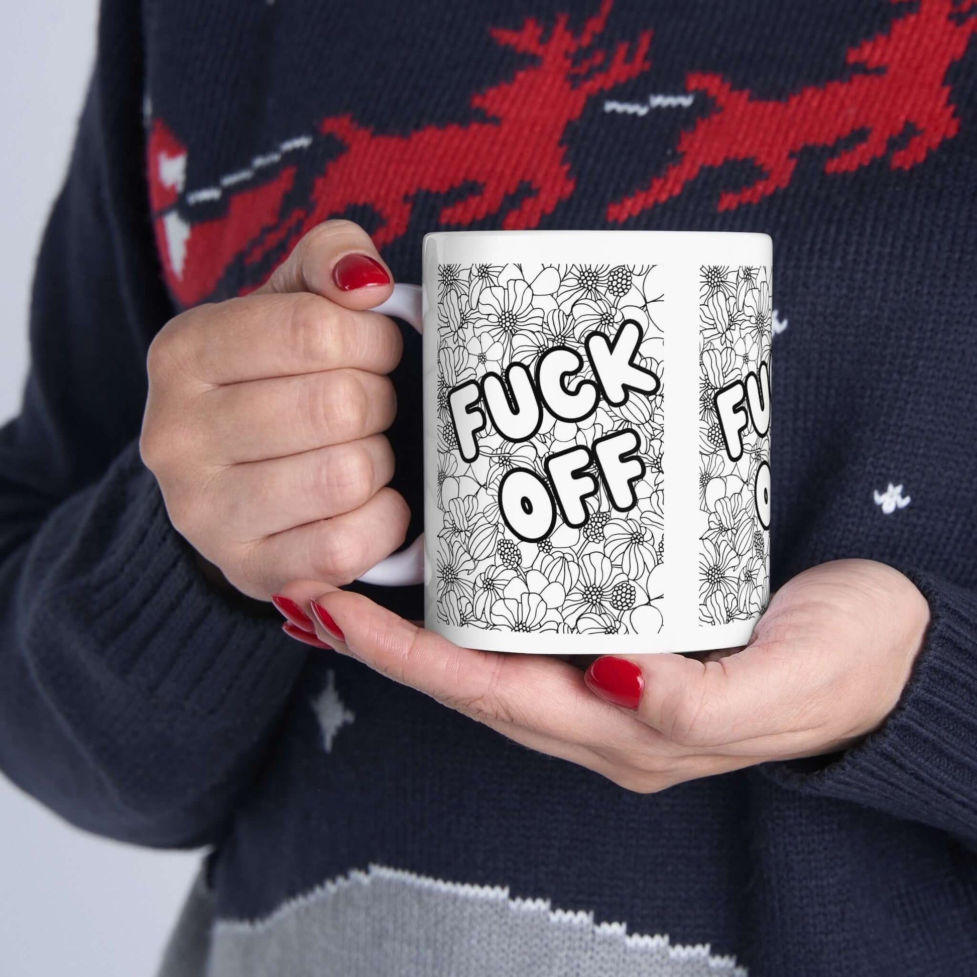 FUCK-OFF Coffee Mug, Brand63