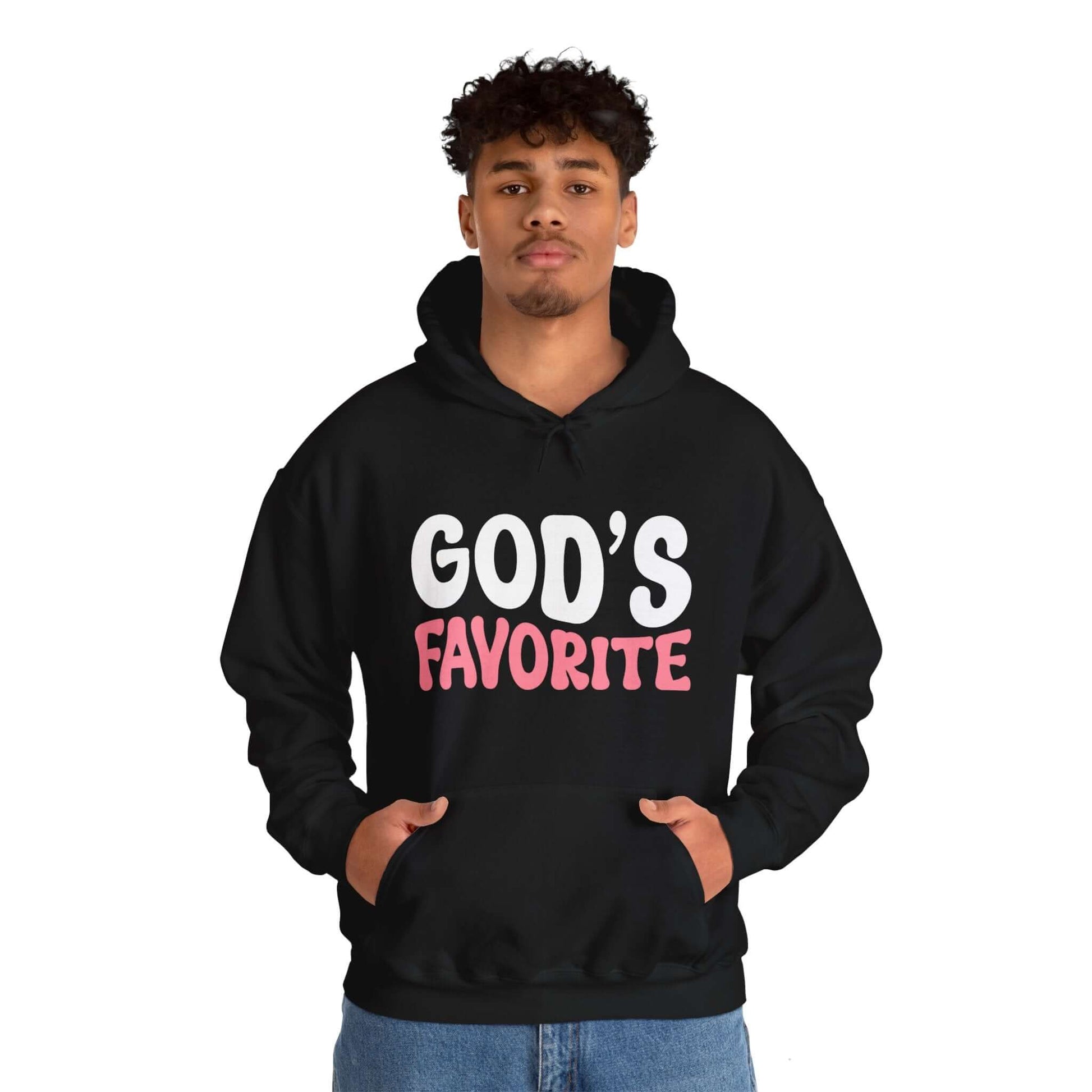 Faith-Based "God's Favorite" Hoodie, Brand63