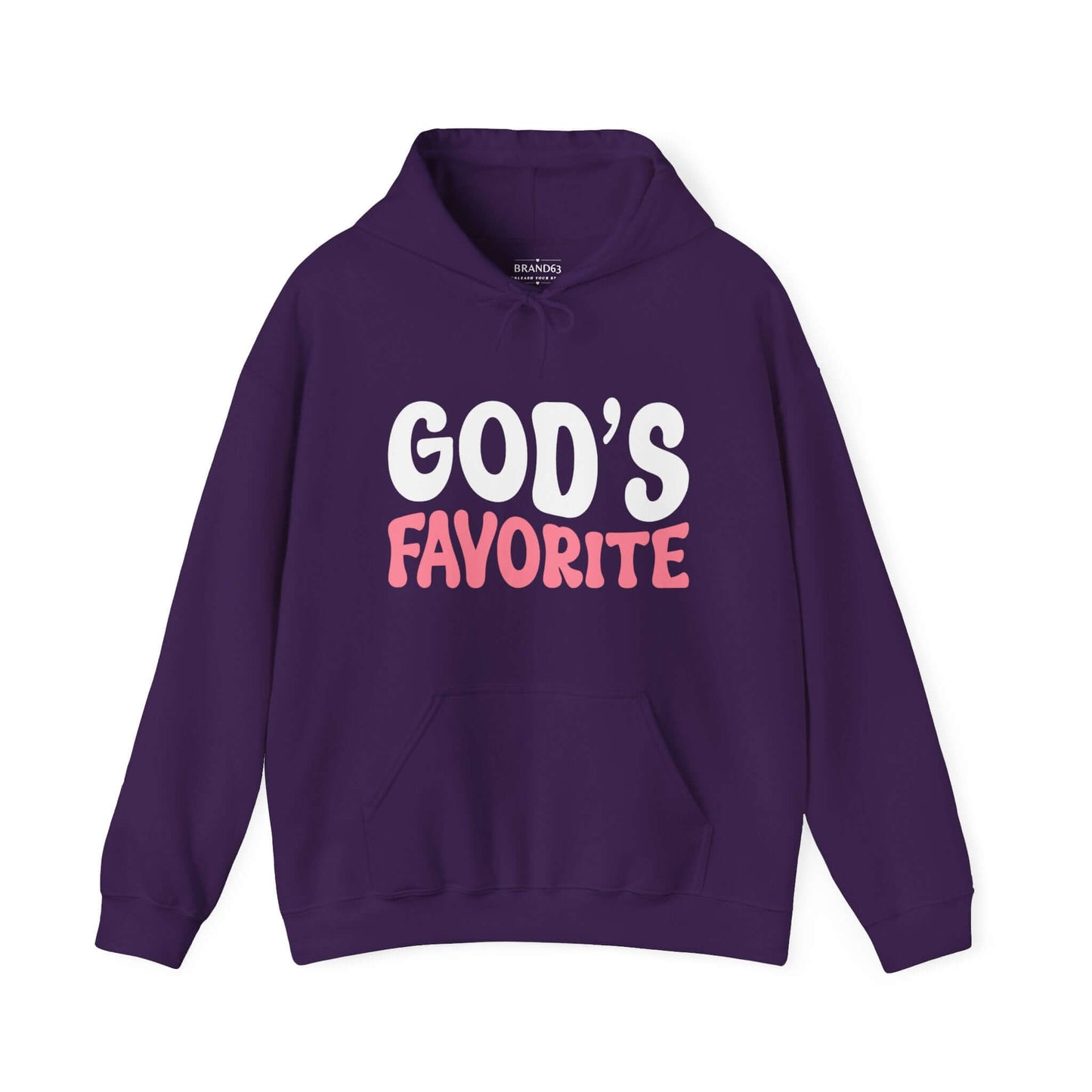 Faith-Based "God's Favorite" Hoodie, Brand63