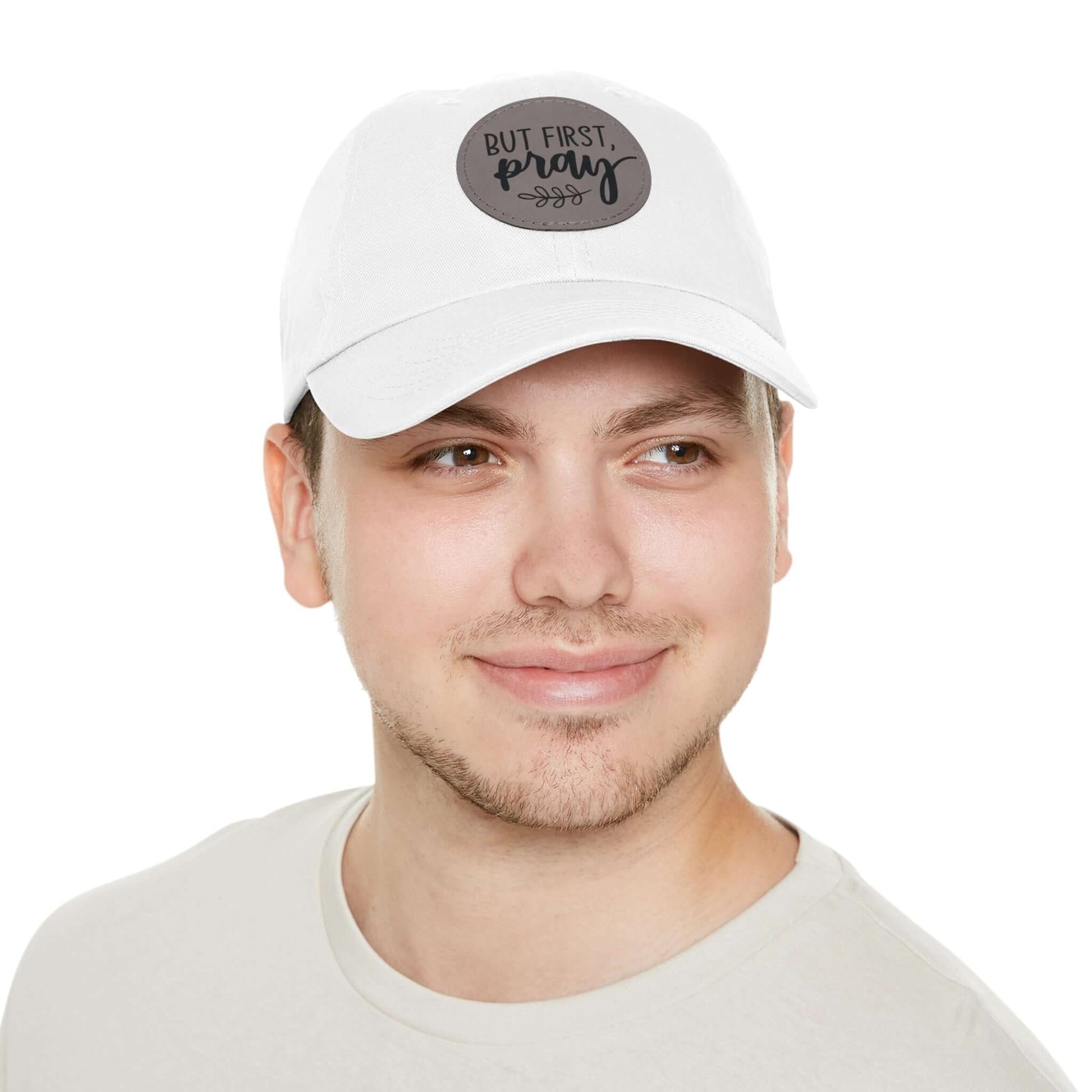 Faith-Based Leather Patch Baseball Cap | Prayer Hat, Brand63