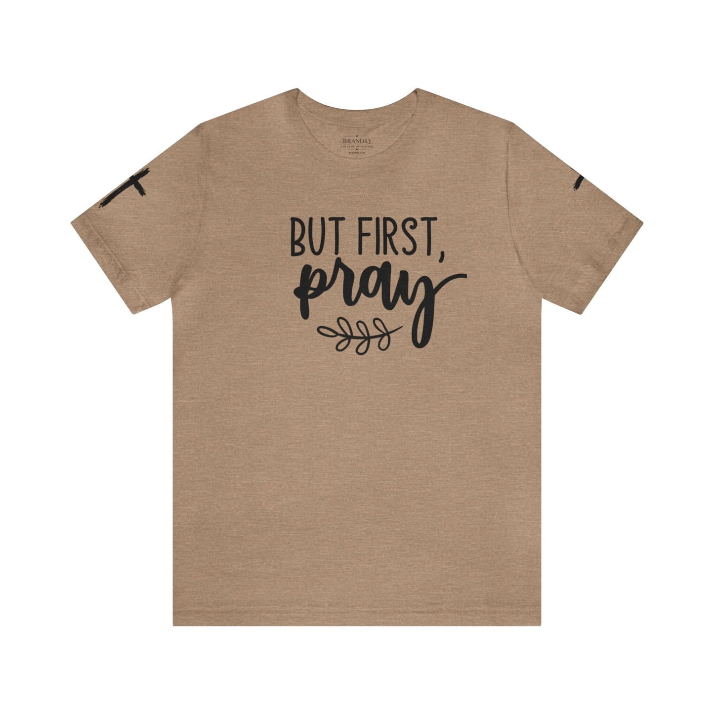 Faith-Based T-shirt | Prayer T-shirt with Sleeve Designs, Brand63