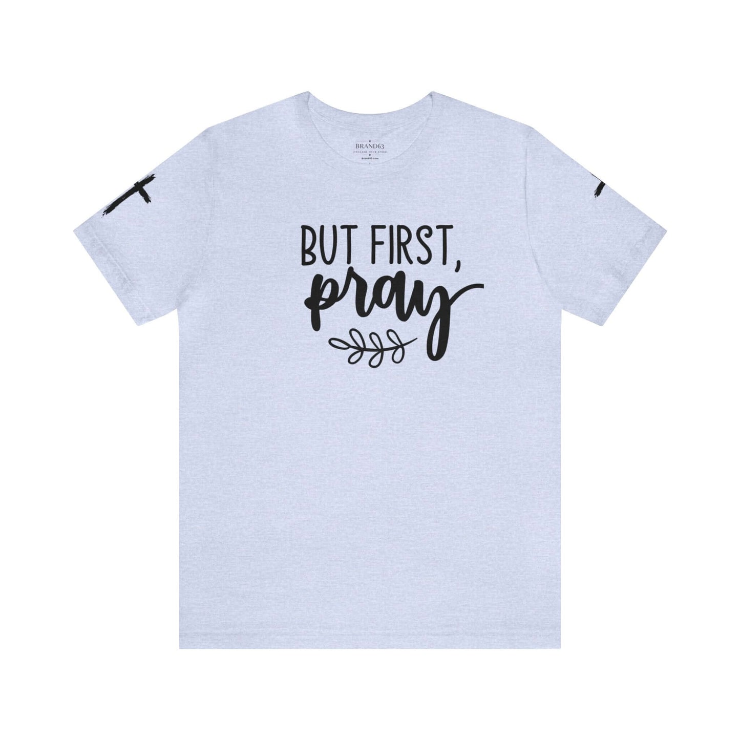 Faith-Based T-shirt | Prayer T-shirt with Sleeve Designs, Brand63