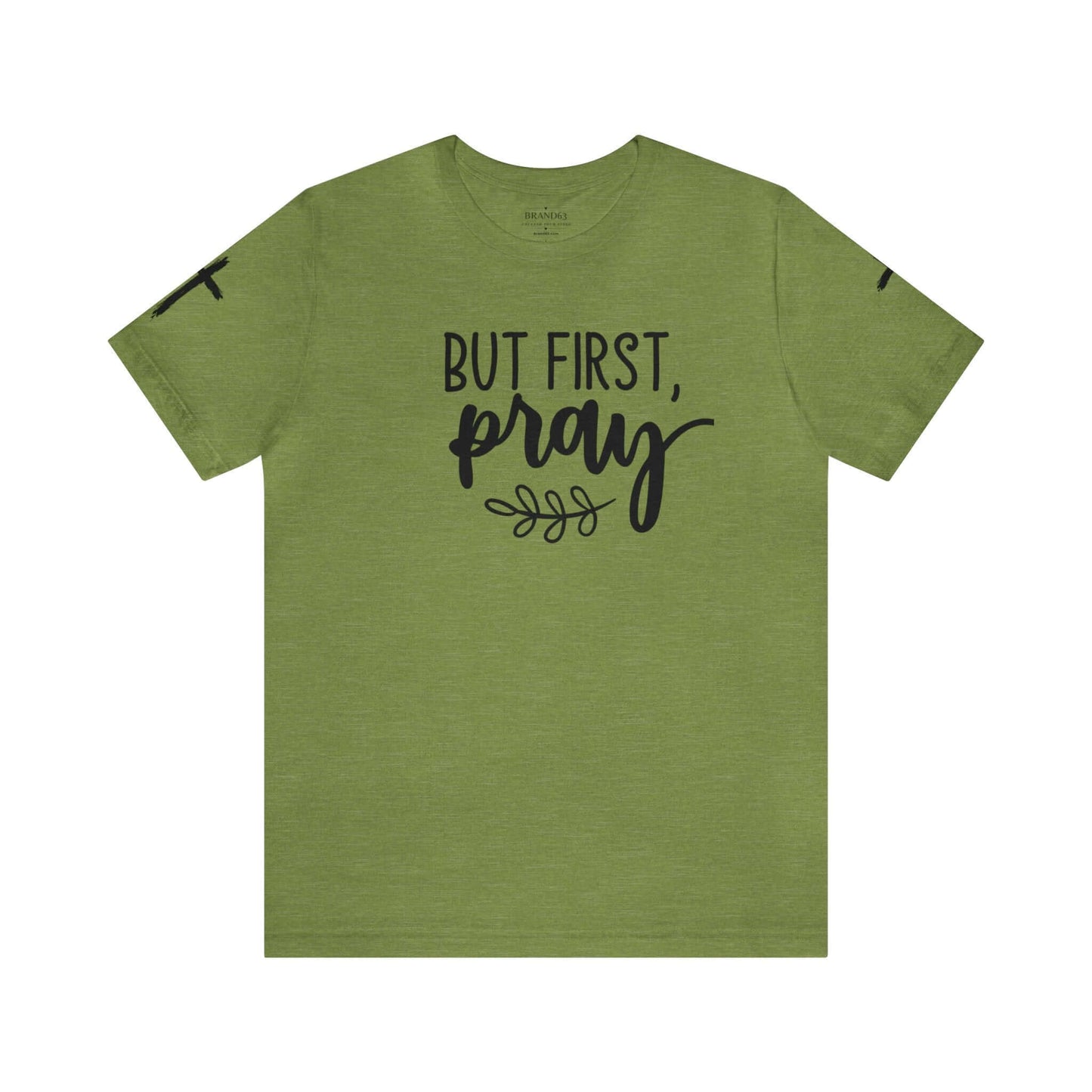 Faith-Based T-shirt | Prayer T-shirt with Sleeve Designs, Brand63