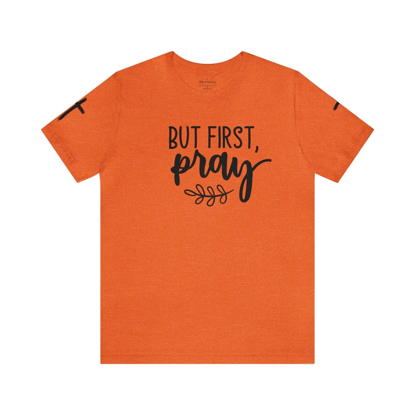 Faith-Based T-shirt | Prayer T-shirt with Sleeve Designs, Brand63