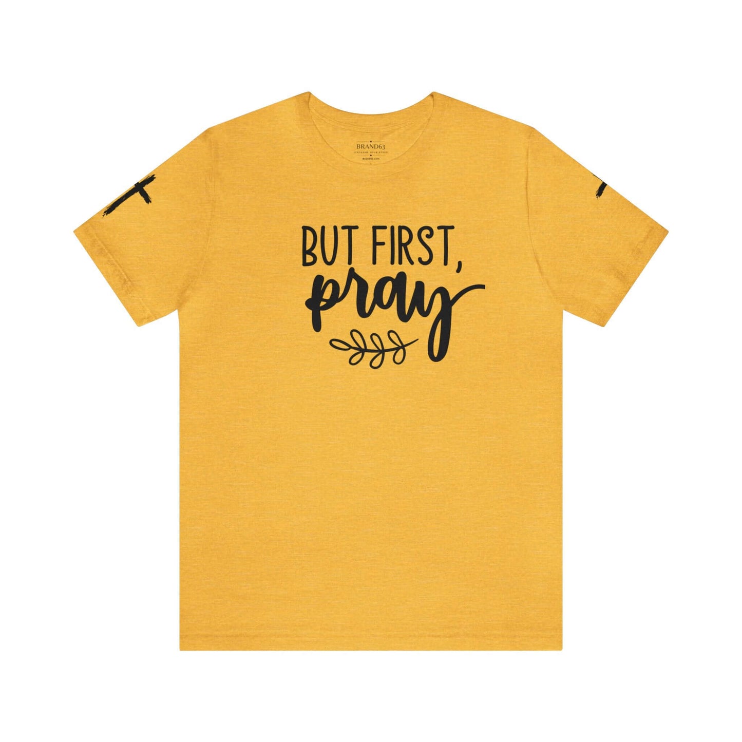 Faith-Based T-shirt | Prayer T-shirt with Sleeve Designs, Brand63