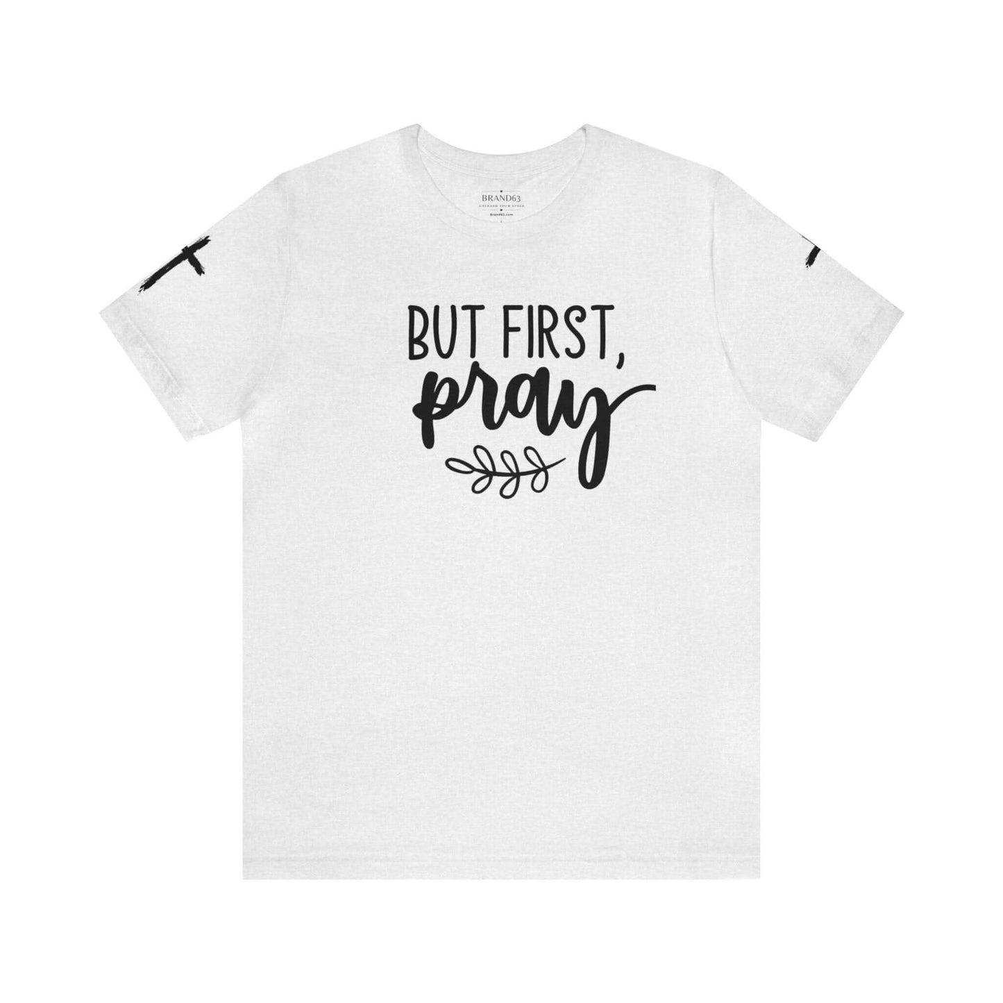 Faith-Based T-shirt | Prayer T-shirt with Sleeve Designs, Brand63