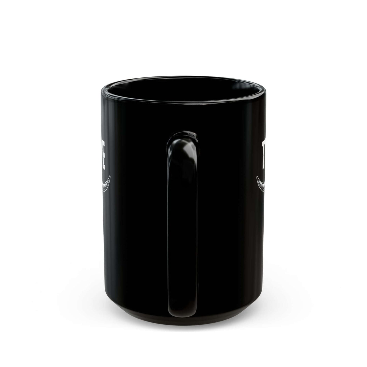 Faith-Inspired Black Mug | Big 15oz Coffee Cup, Brand63