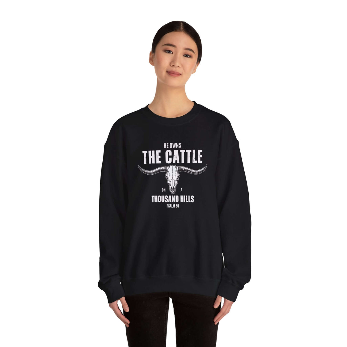 Faith-inspired Unisex Crewneck Sweatshirt - Wear Your Faith, Brand63