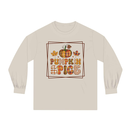 Fall Pumpkin Spice Cozy Colors Long Sleeve Shirt, Brand63