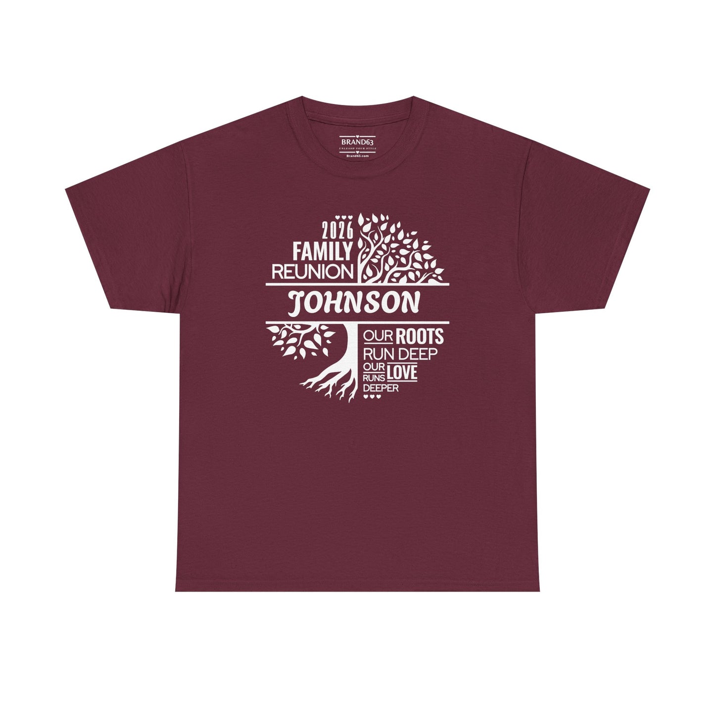 Family Reunion T-Shirt - Custom Made, Brand63
