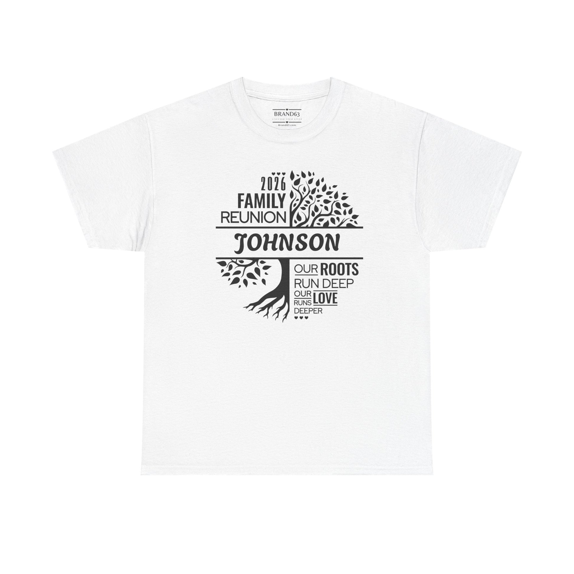 Family Reunion T-Shirt - Custom Made, Brand63