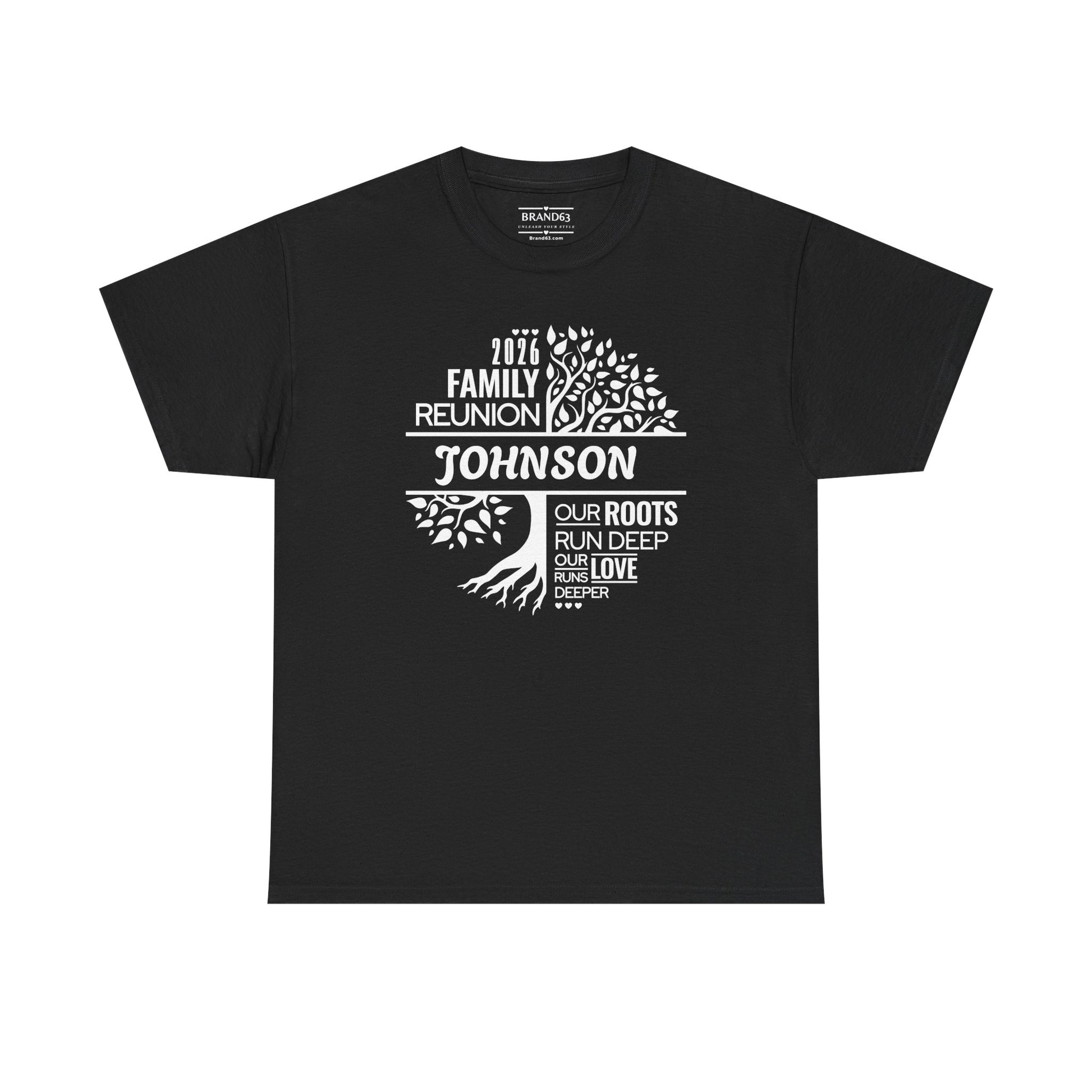 Family Reunion T-Shirt - Custom Made, Brand63