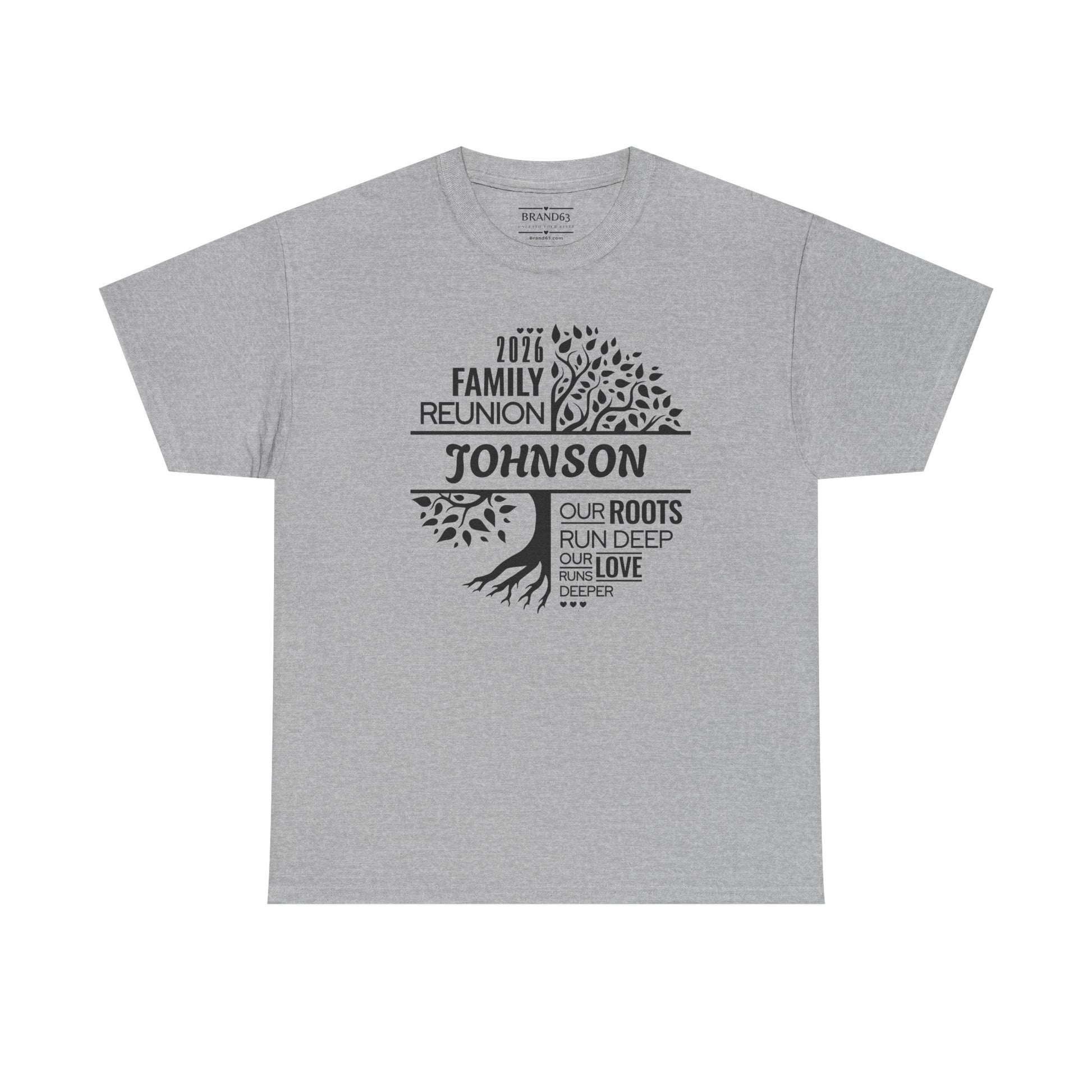 Family Reunion T-Shirt - Custom Made, Brand63
