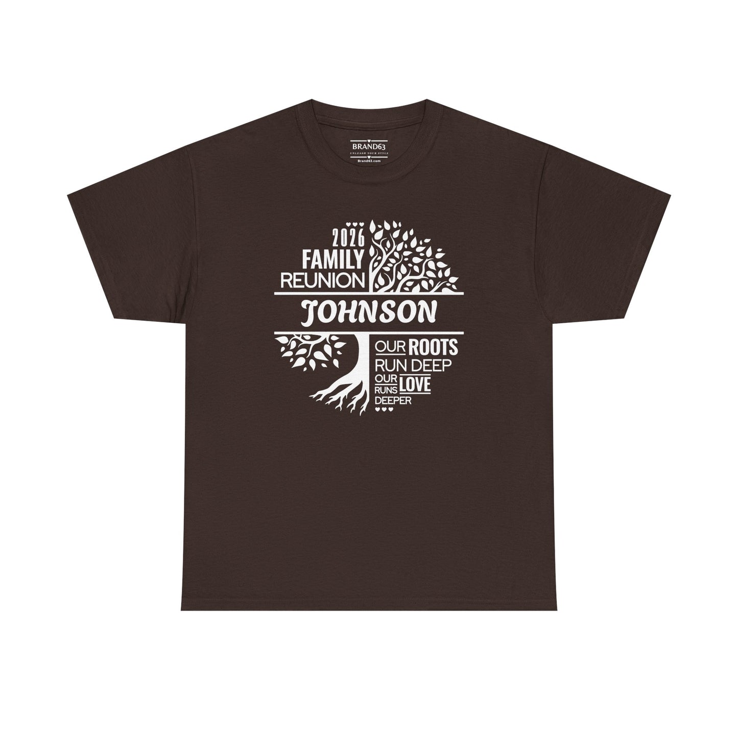 Family Reunion T-Shirt - Custom Made, Brand63
