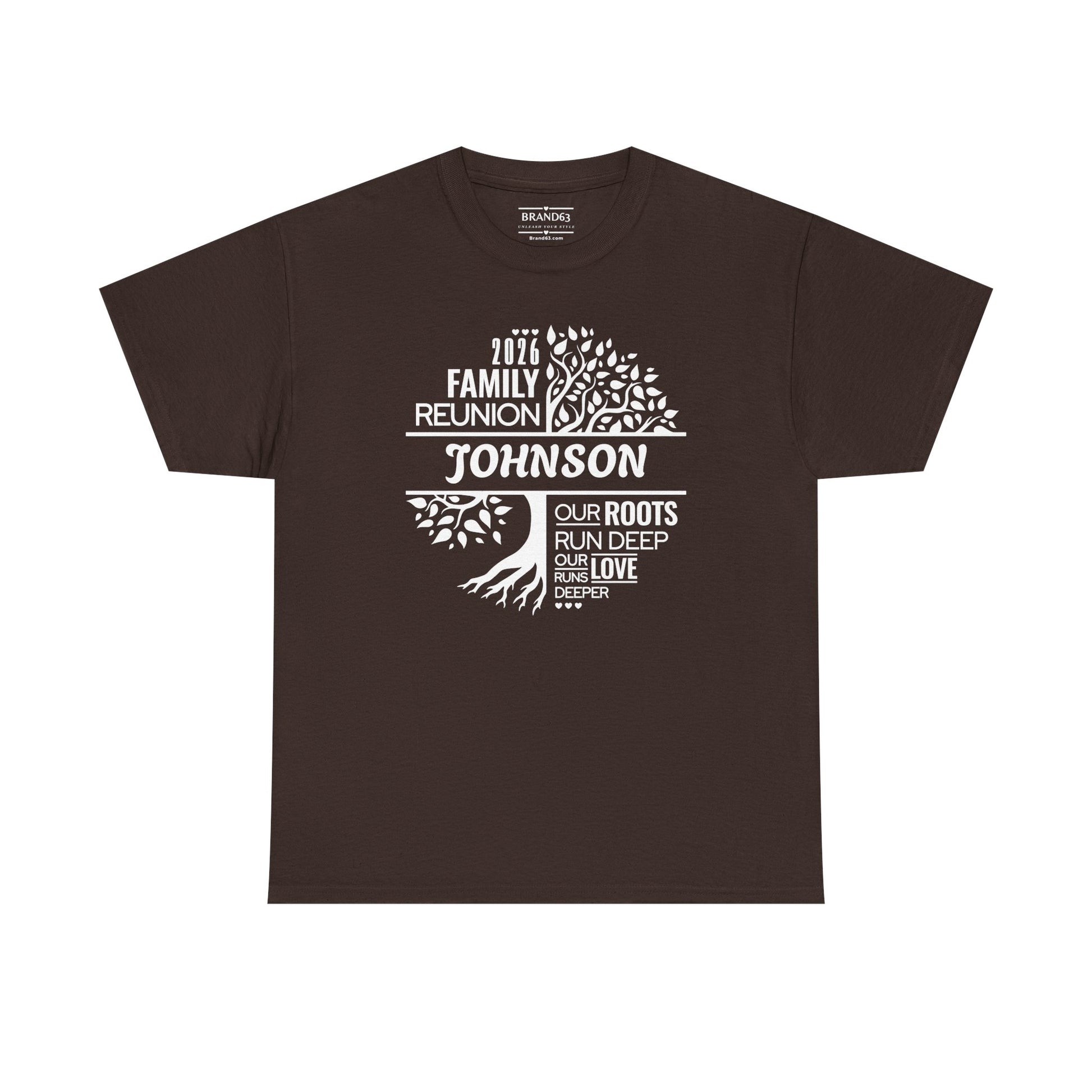 Family Reunion T-Shirt - Custom Made, Brand63
