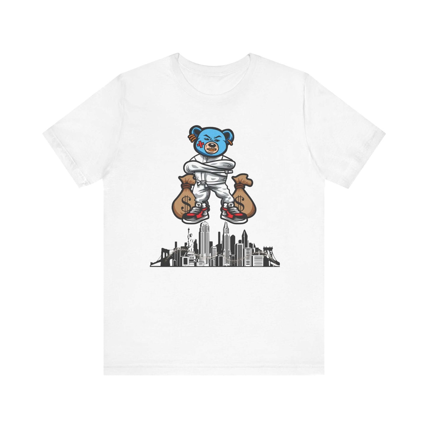 "Famous Hustle" Tee: Crazy Hustle Bear MoneyBag | Best Deals & Free Shipping | Best Deals & Free Shipping | Best Deals & Free Shipping, Brand63