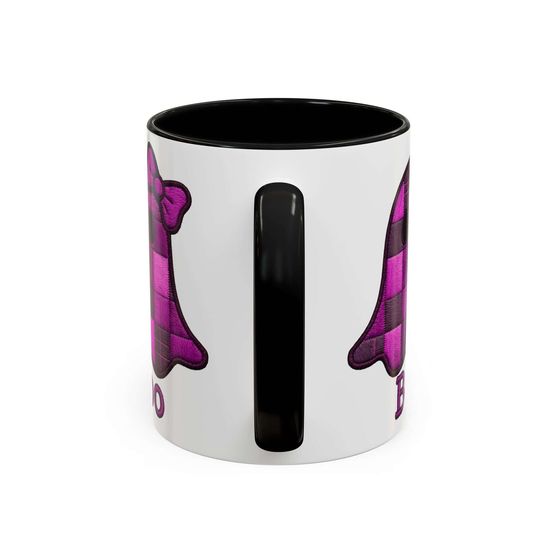 Faux Embroidered Ghost Coffee Mug, Brand63