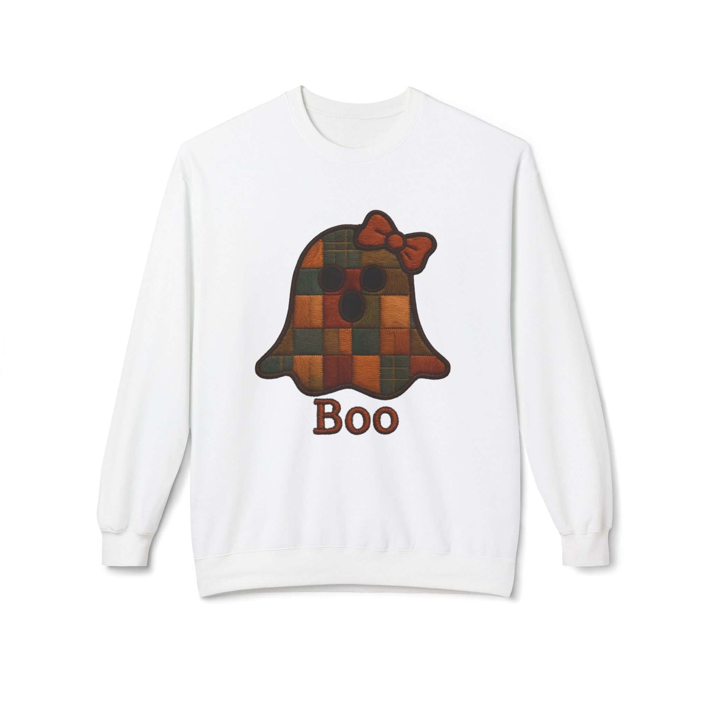Faux Embroidered Ghost Sweatshirt, Brand63