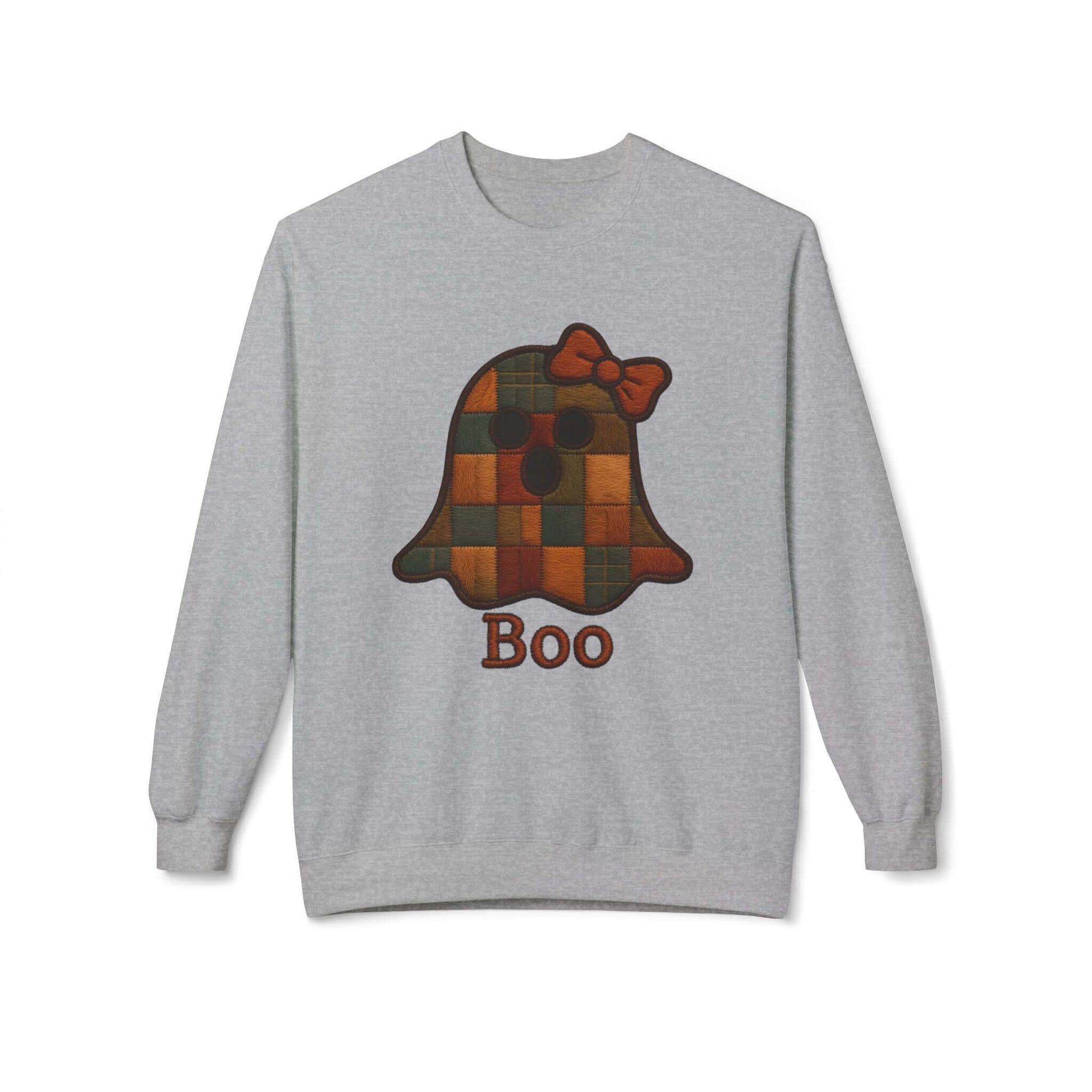 Faux Embroidered Ghost Sweatshirt, Brand63