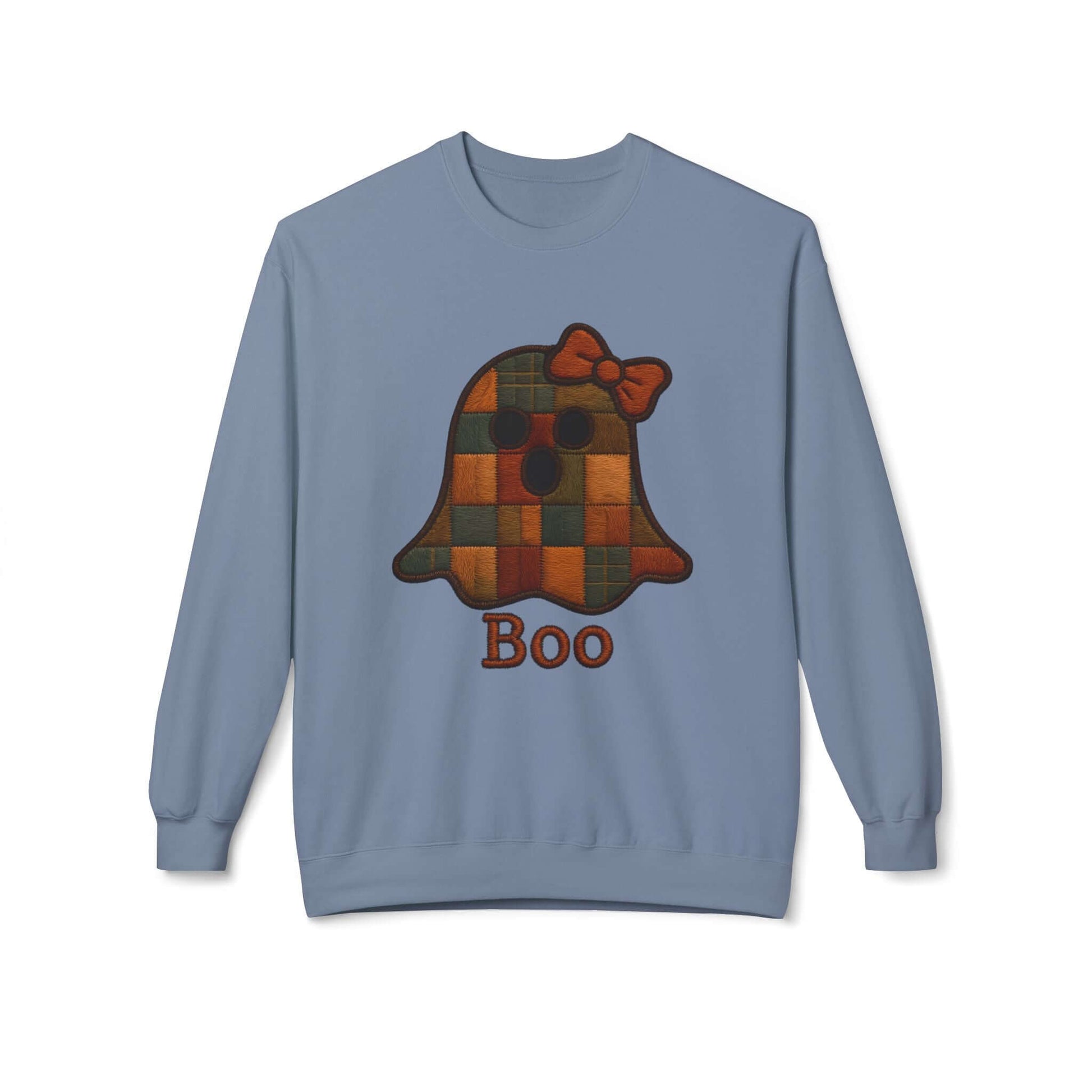 Faux Embroidered Ghost Sweatshirt, Brand63