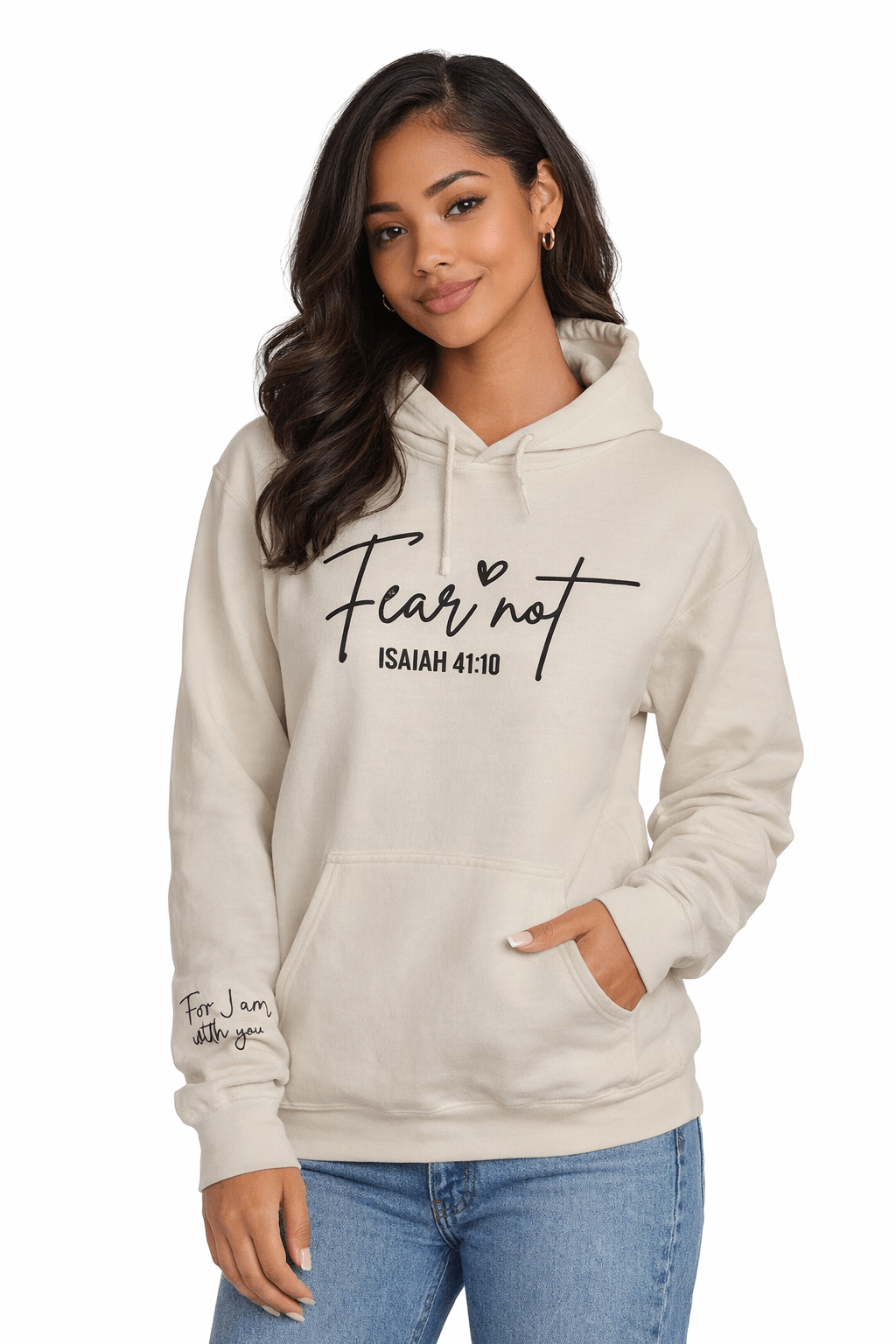 Fear Not. Inspirational Christian Hoodie (Plus Sizes Available), Brand63