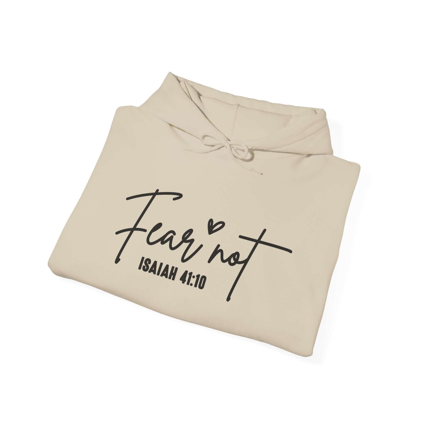 Fear Not. Inspirational Christian Hoodie (Plus Sizes Available), Brand63