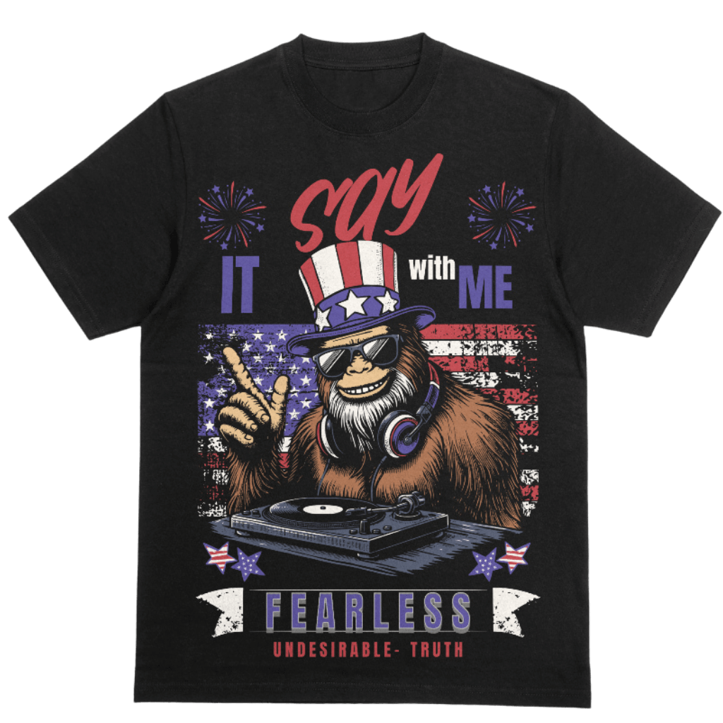 Fearless Uncle Sam Graphic Tee, Brand63