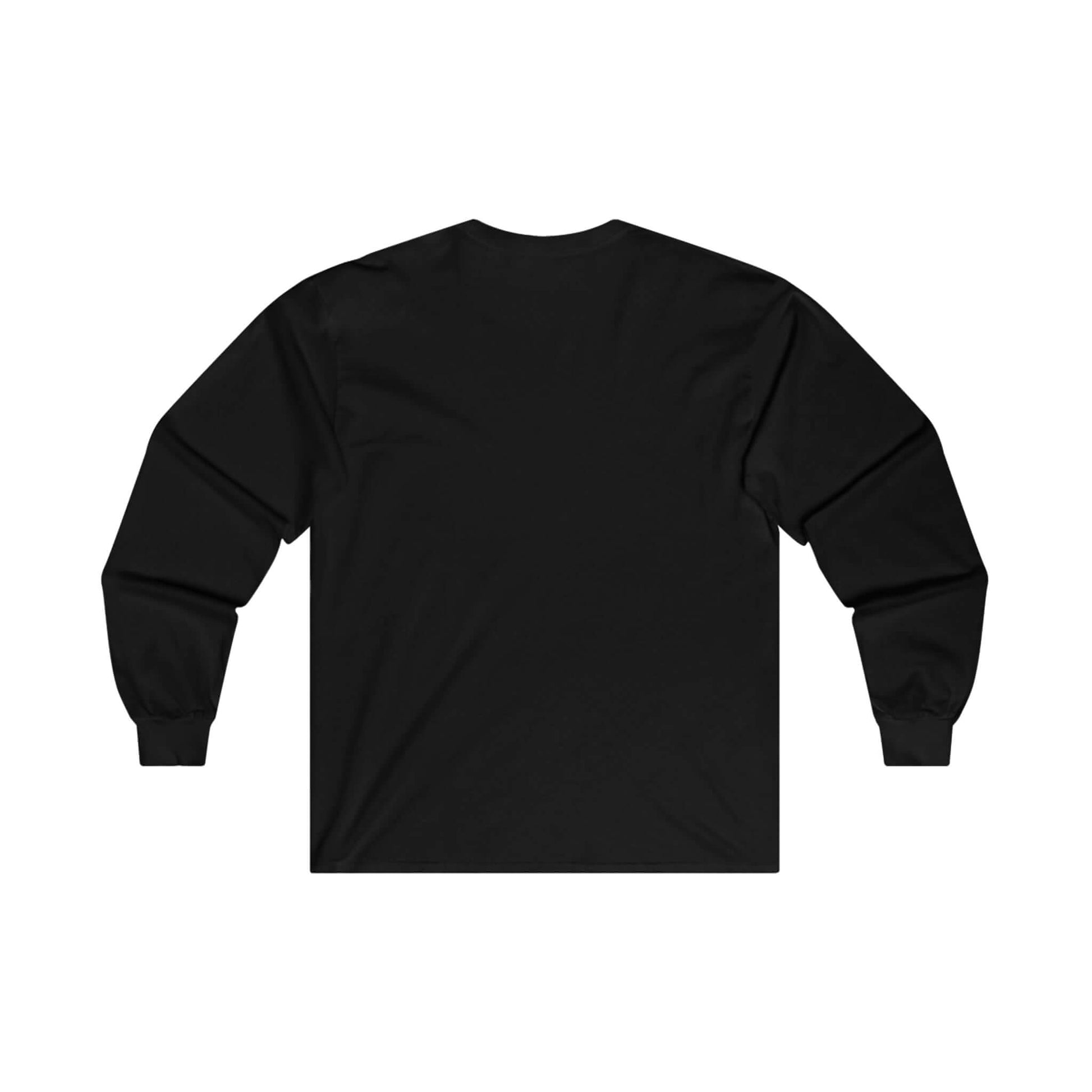 Firery Wolves Cotton Graphic Men's Long Sleeve Tee, Brand63