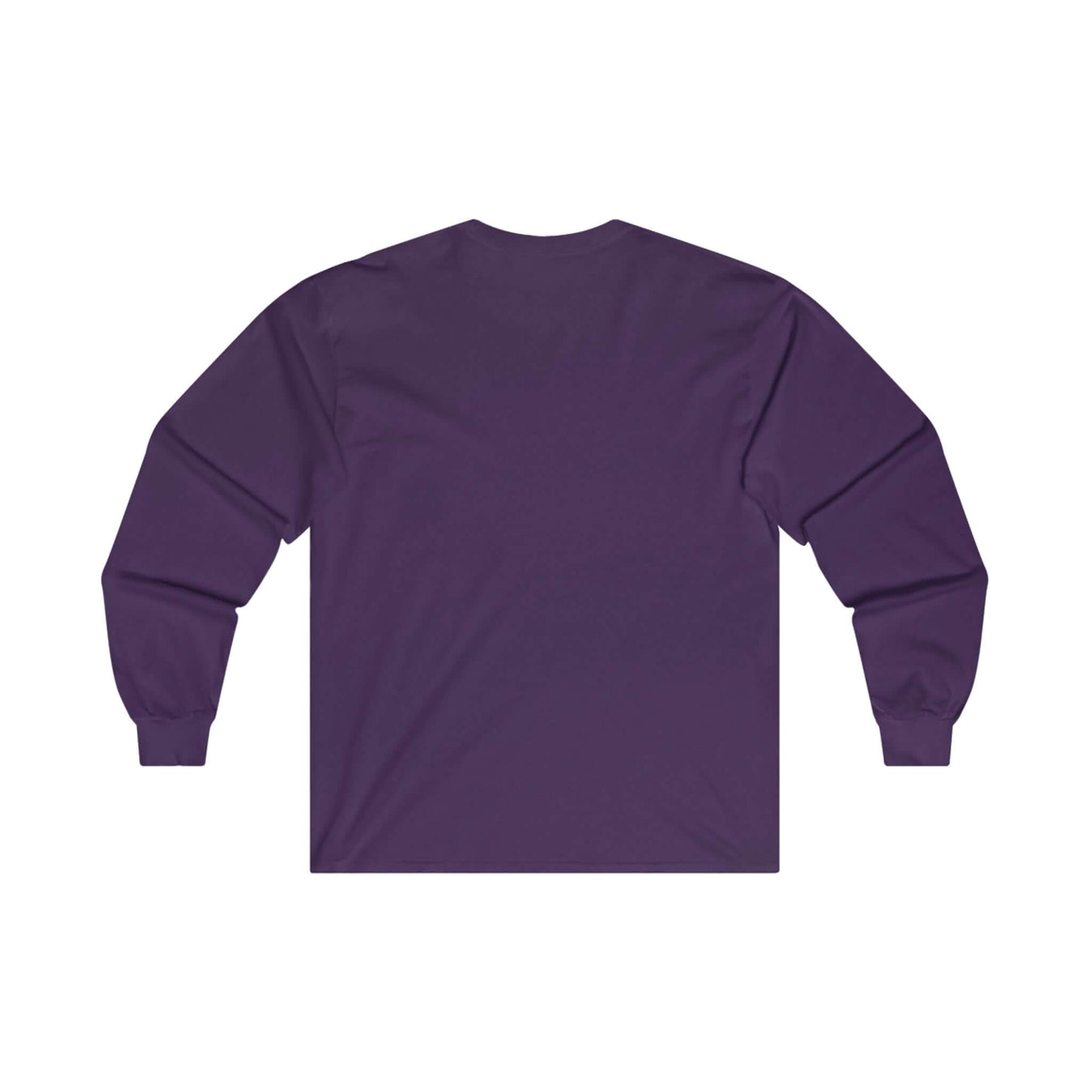 Firery Wolves Cotton Graphic Men's Long Sleeve Tee, Brand63