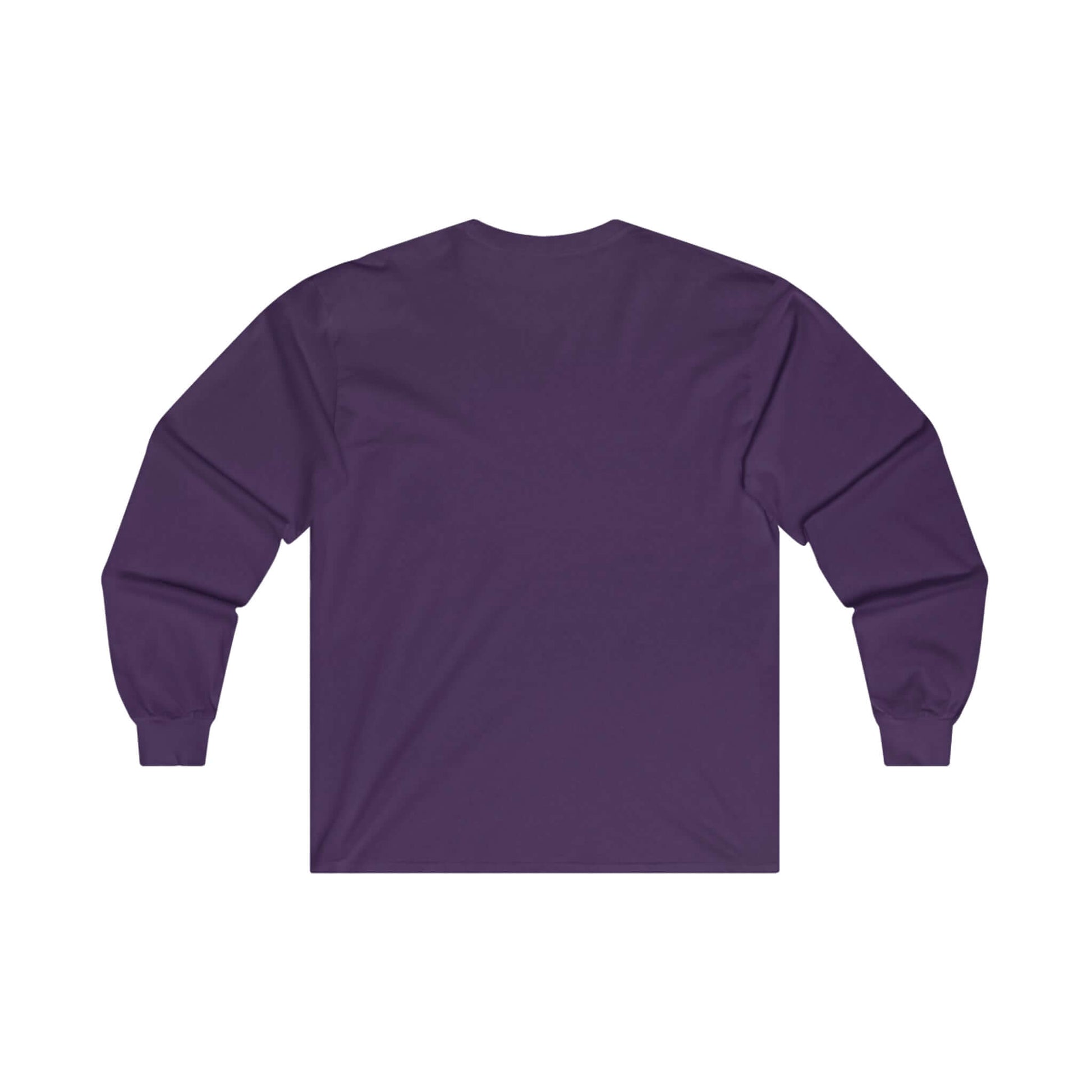 Firery Wolves Cotton Graphic Men's Long Sleeve Tee, Brand63