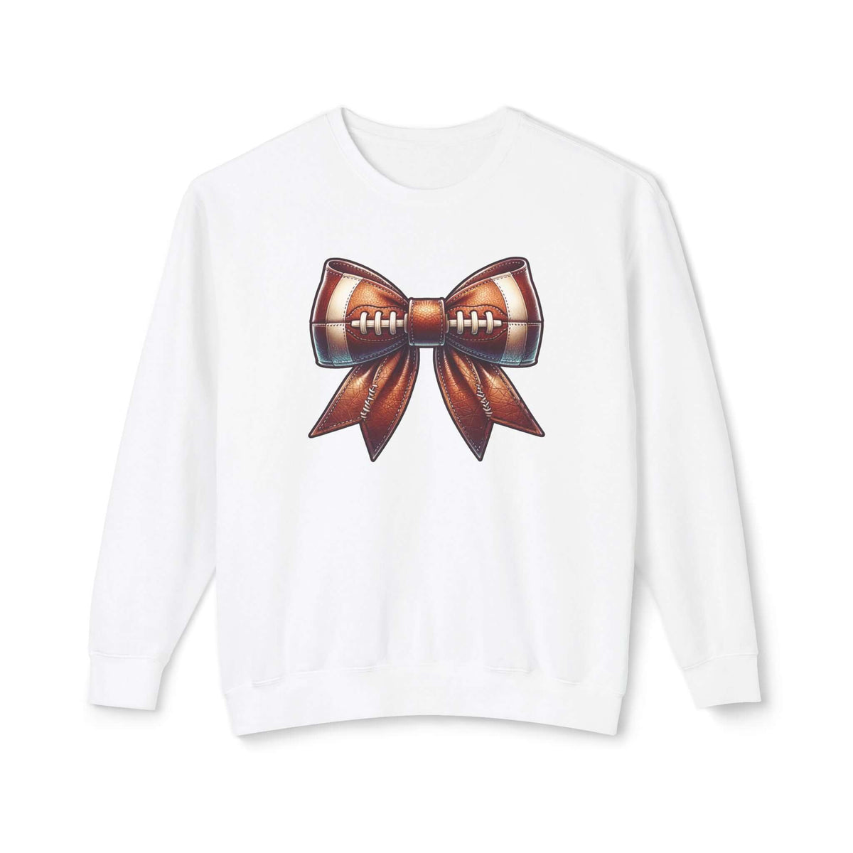 Football Bow Woman's Hoodie, Football Game Wear, Brand63