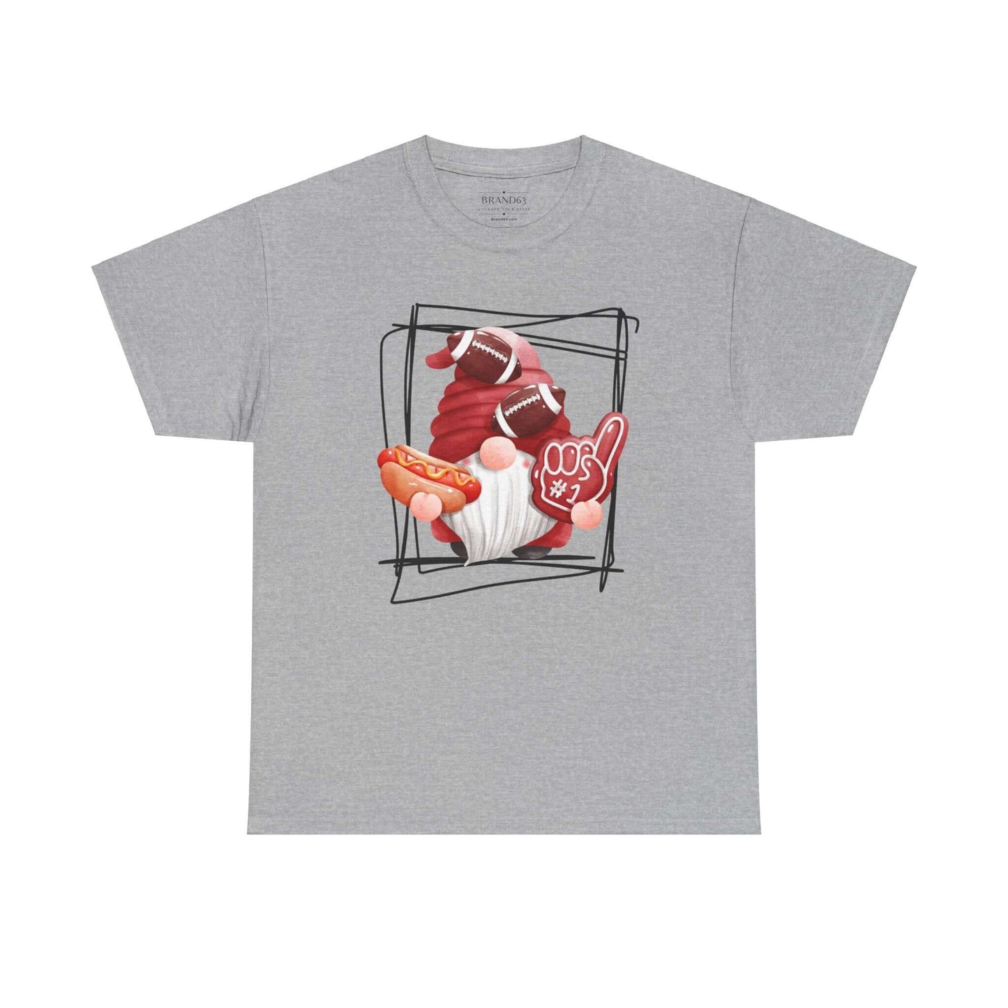 Football & Gnomes T-shirt, Football Season Gear, Brand63