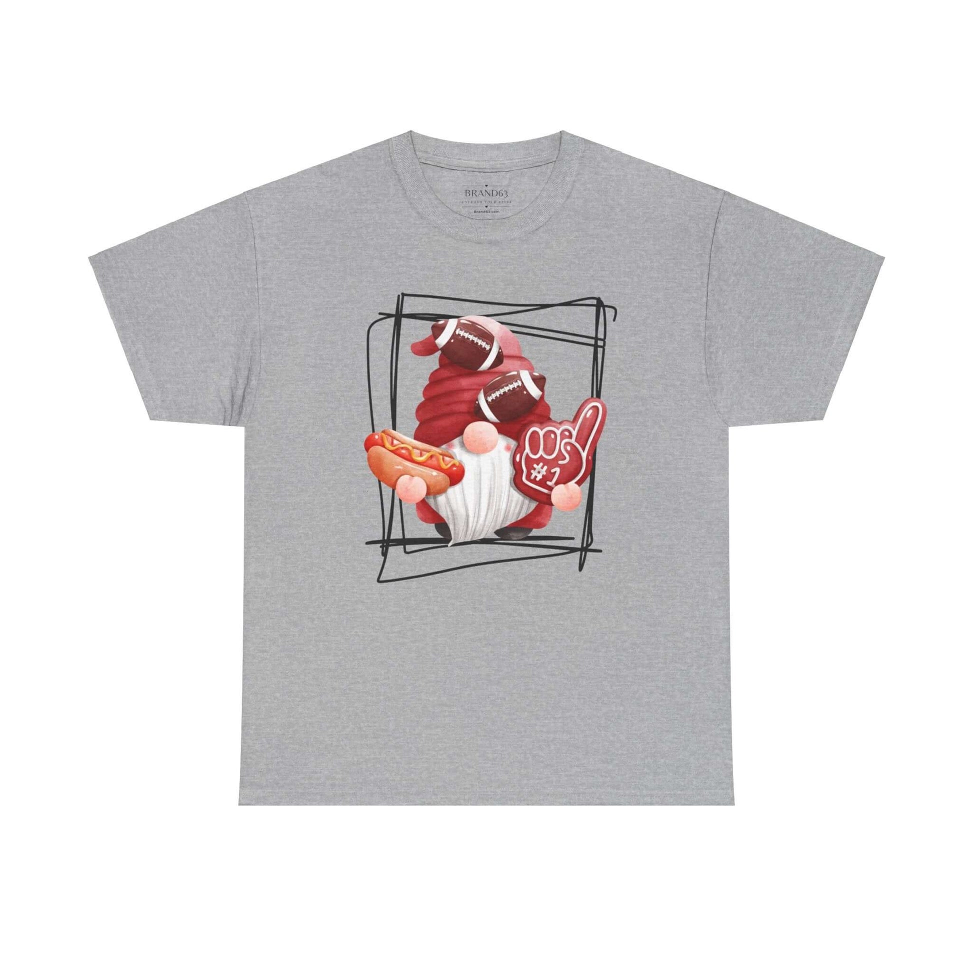 Football & Gnomes T-shirt, Football Season Gear, Brand63