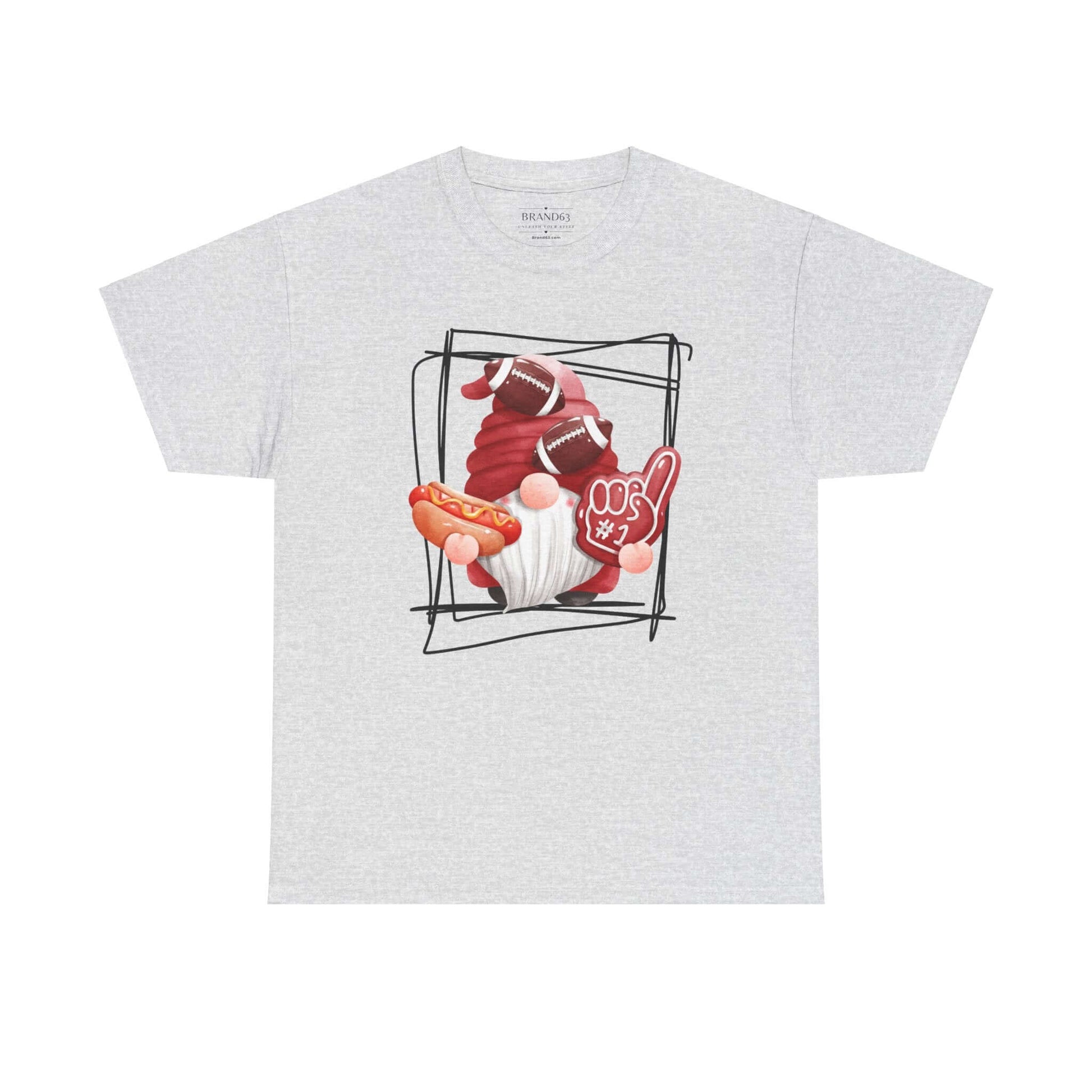 Football & Gnomes T-shirt, Football Season Gear, Brand63