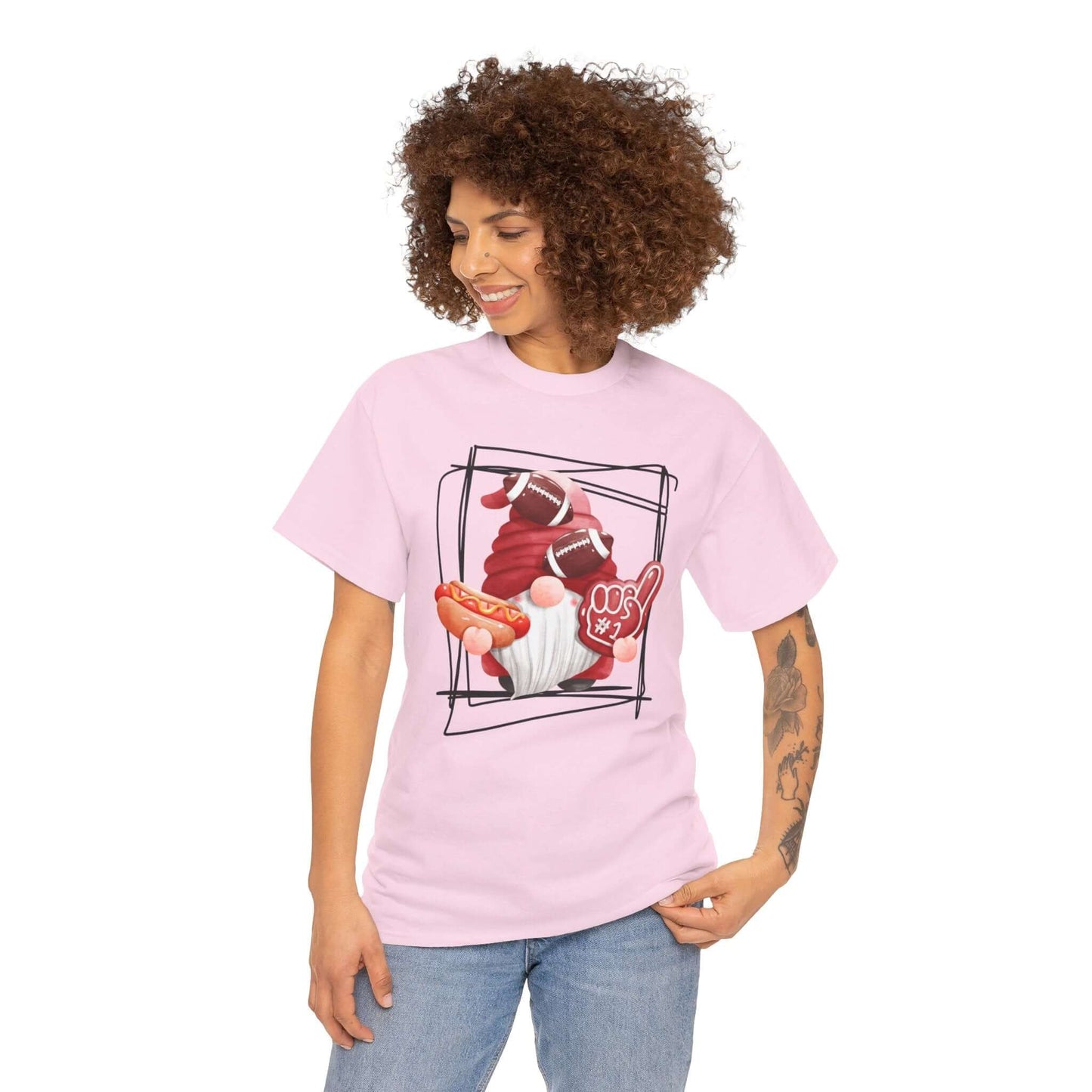 Football & Gnomes T-shirt, Football Season Gear, Brand63
