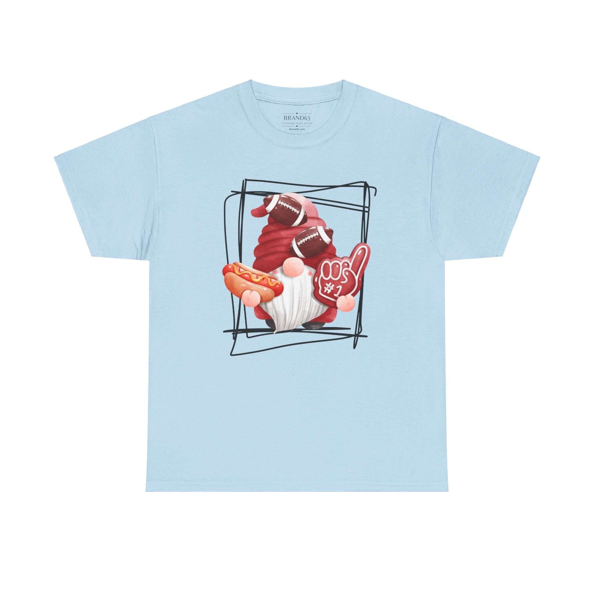 Football & Gnomes T-shirt, Football Season Gear, Brand63