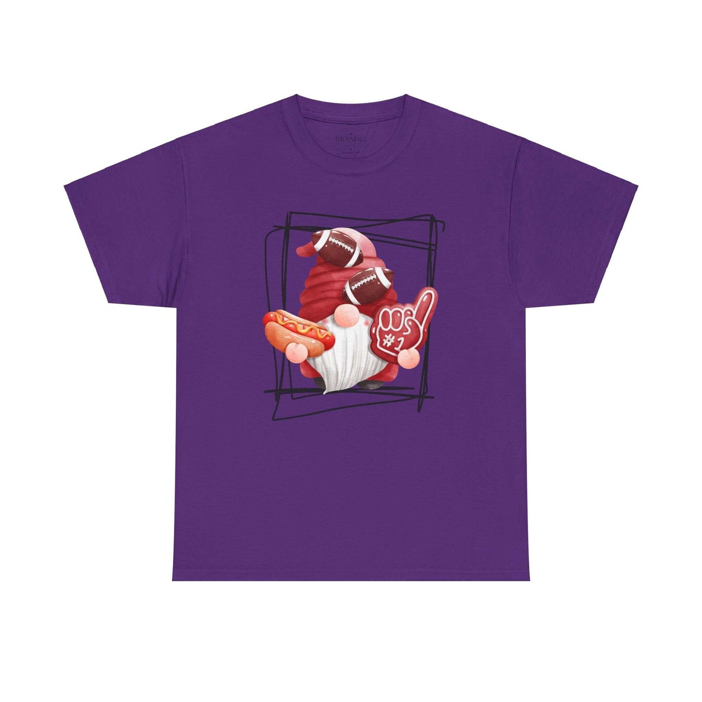 Football & Gnomes T-shirt, Football Season Gear, Brand63