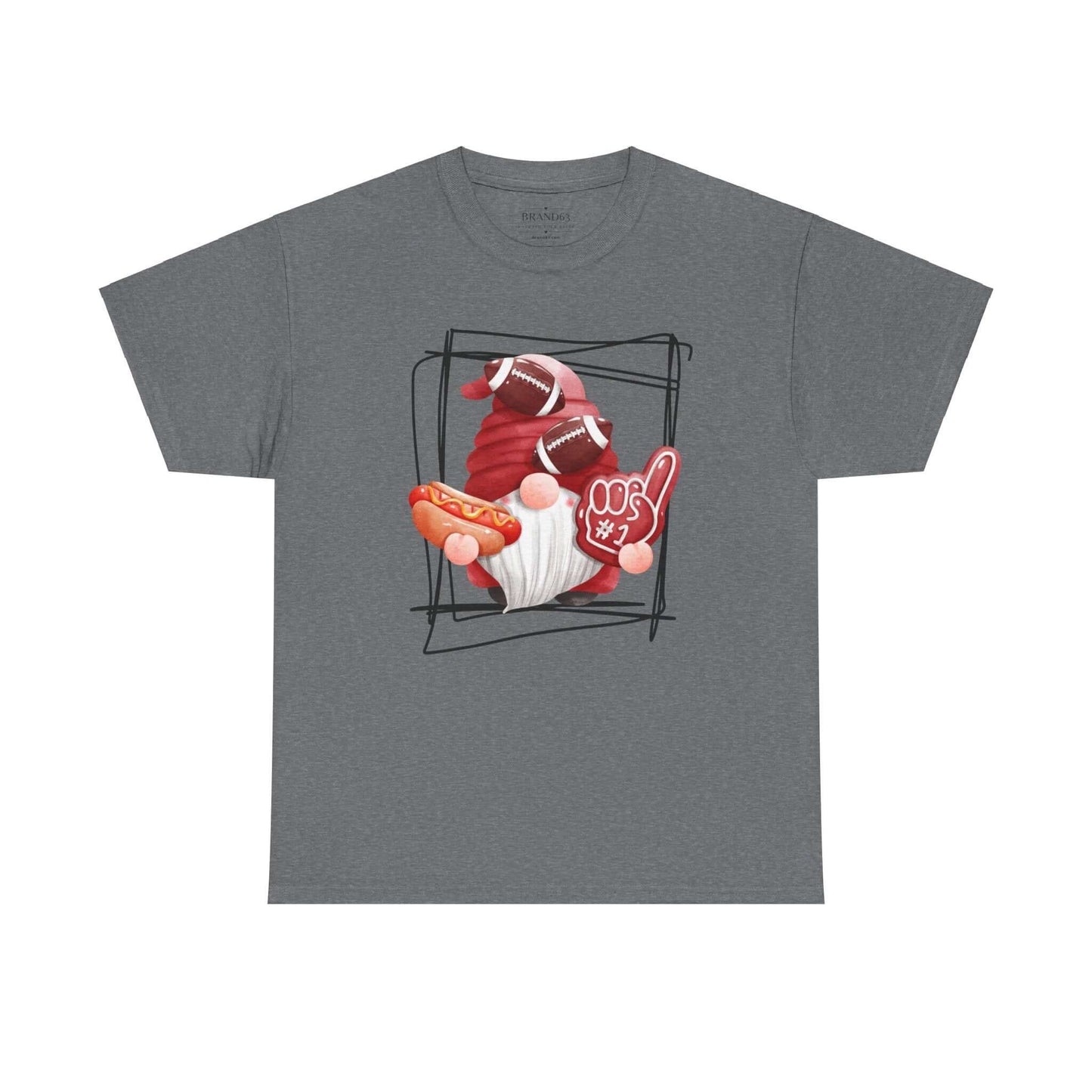 Football & Gnomes T-shirt, Football Season Gear, Brand63
