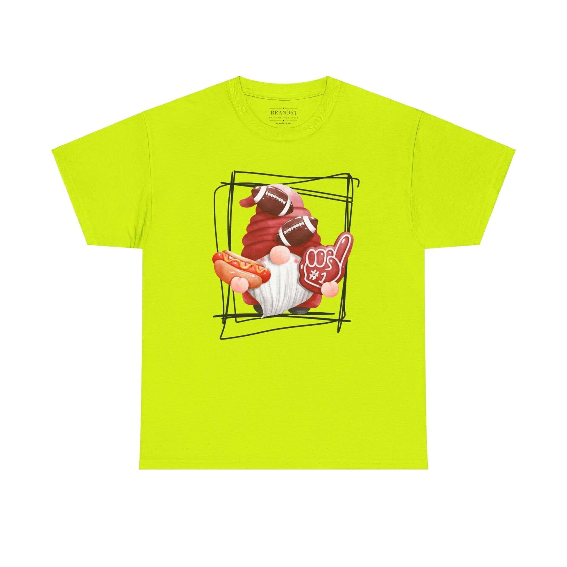 Football & Gnomes T-shirt, Football Season Gear, Brand63