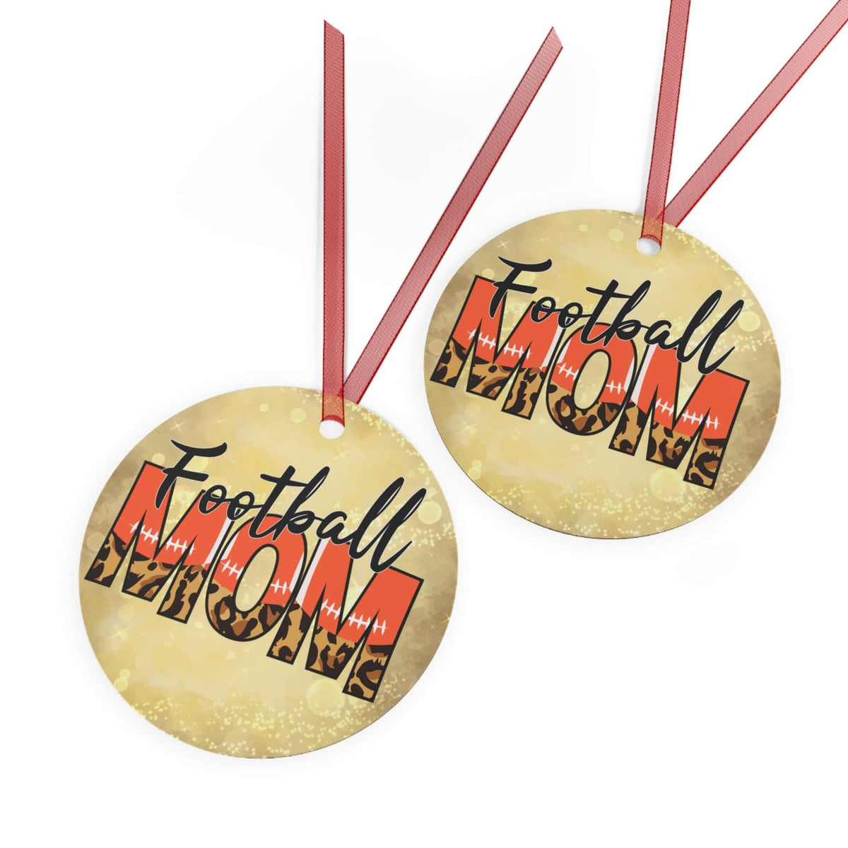 Football Mom Deluxe Christmas Ornament, Christmas Tree Decor, Gift For Mom, Holiday Decorations, Brand63