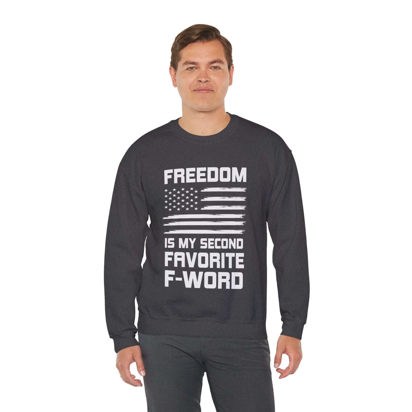Freedom and F-Word Men's and Women Sweatshirt, Brand63