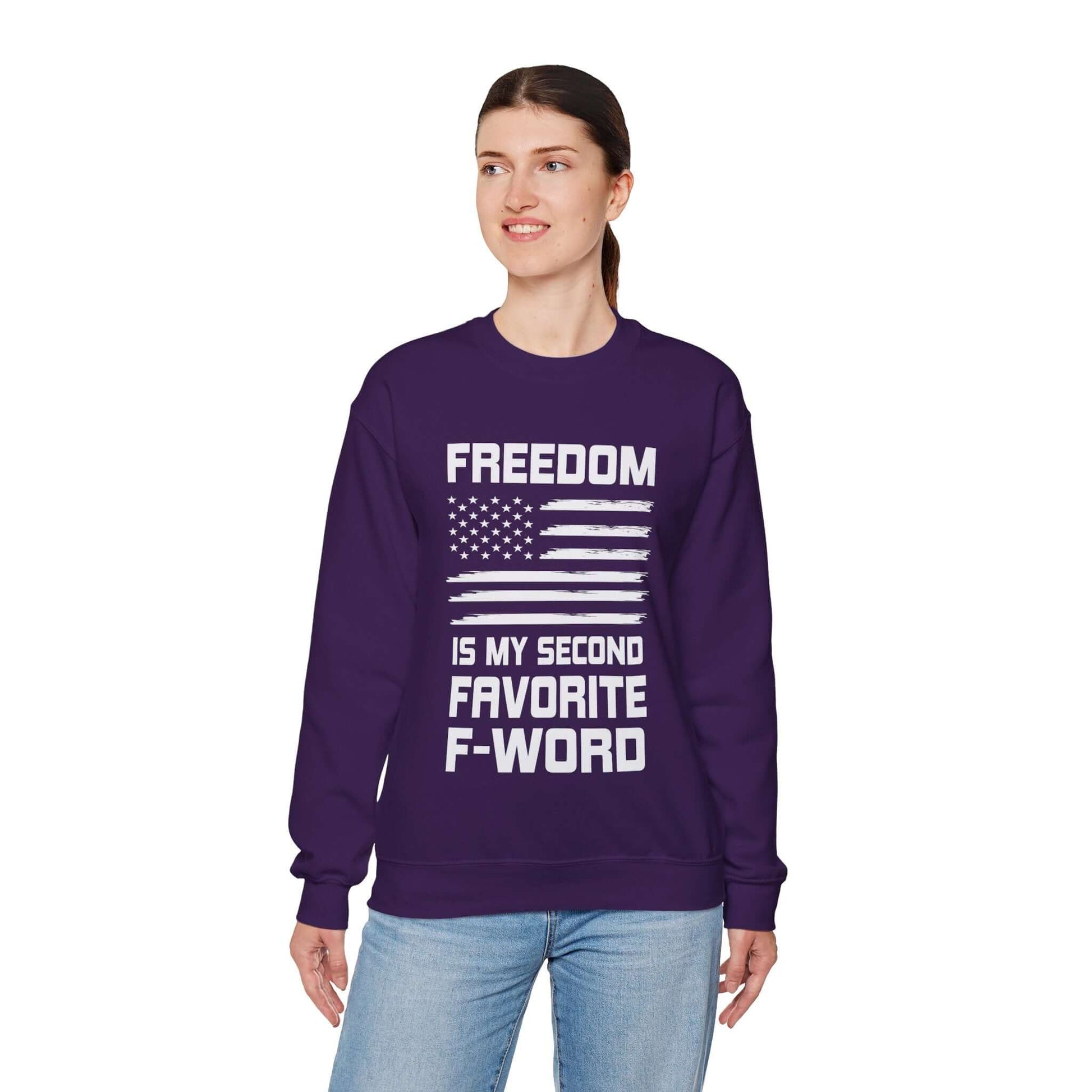Freedom and F-Word Men's and Women Sweatshirt, Brand63