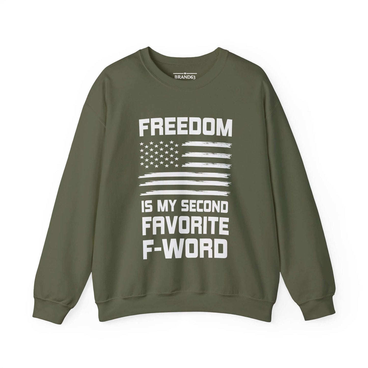 Freedom and F-Word Men's and Women Sweatshirt, Brand63
