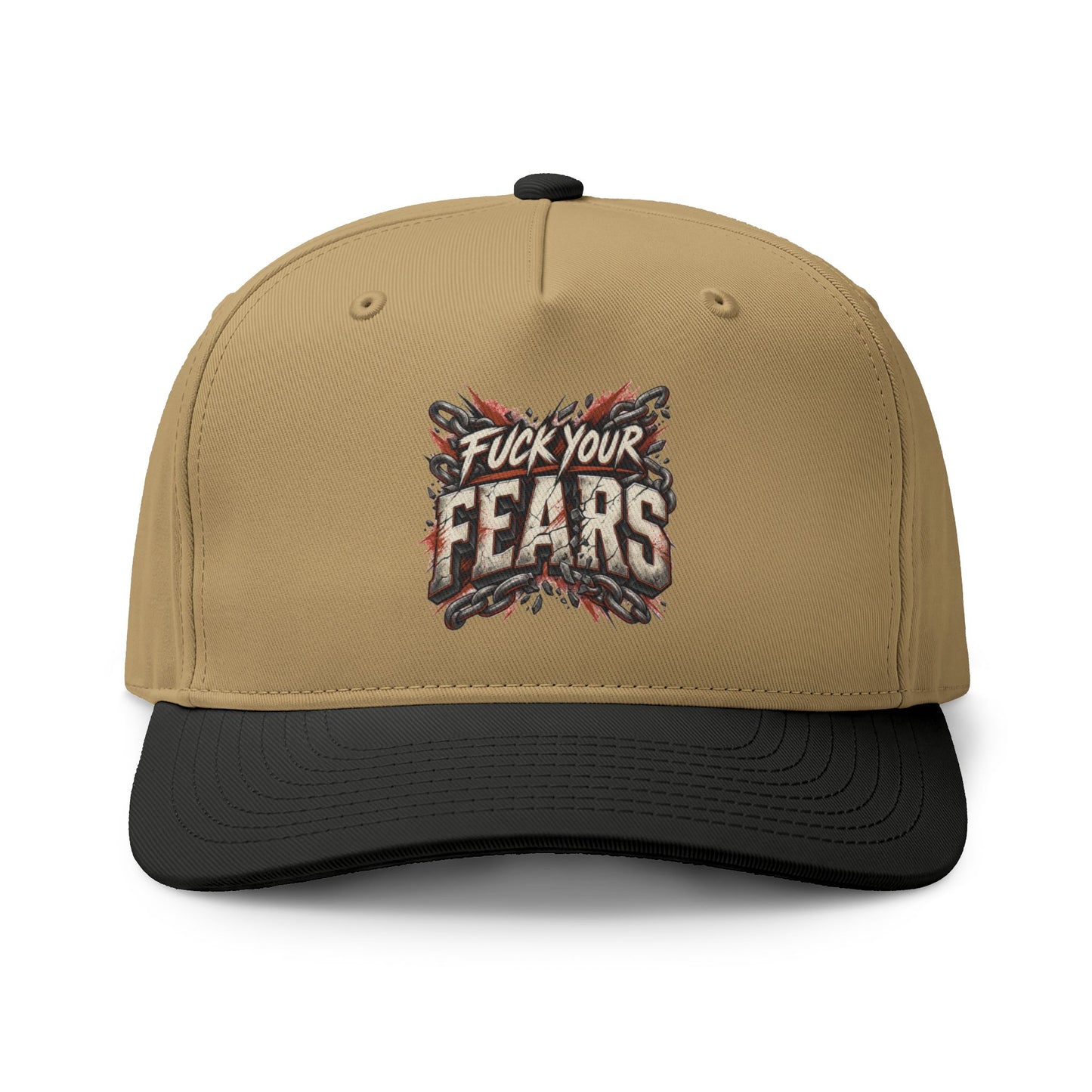 'Fuck Your Fears' Two-Tone Snapback Cap