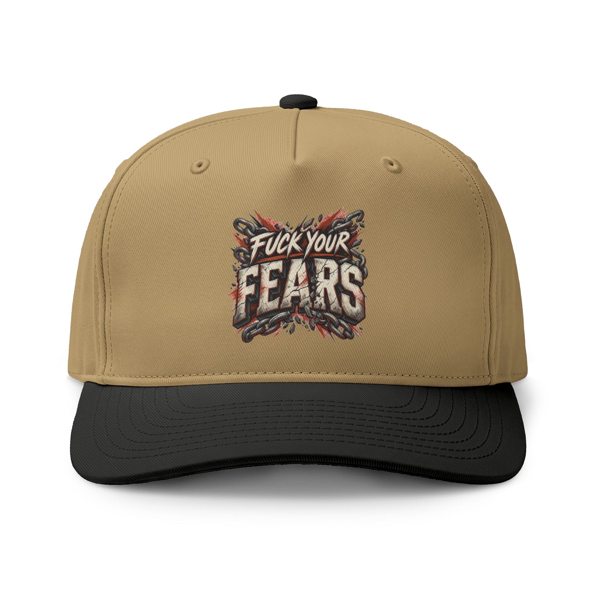 'Fuck Your Fears' Two-Tone Snapback Cap